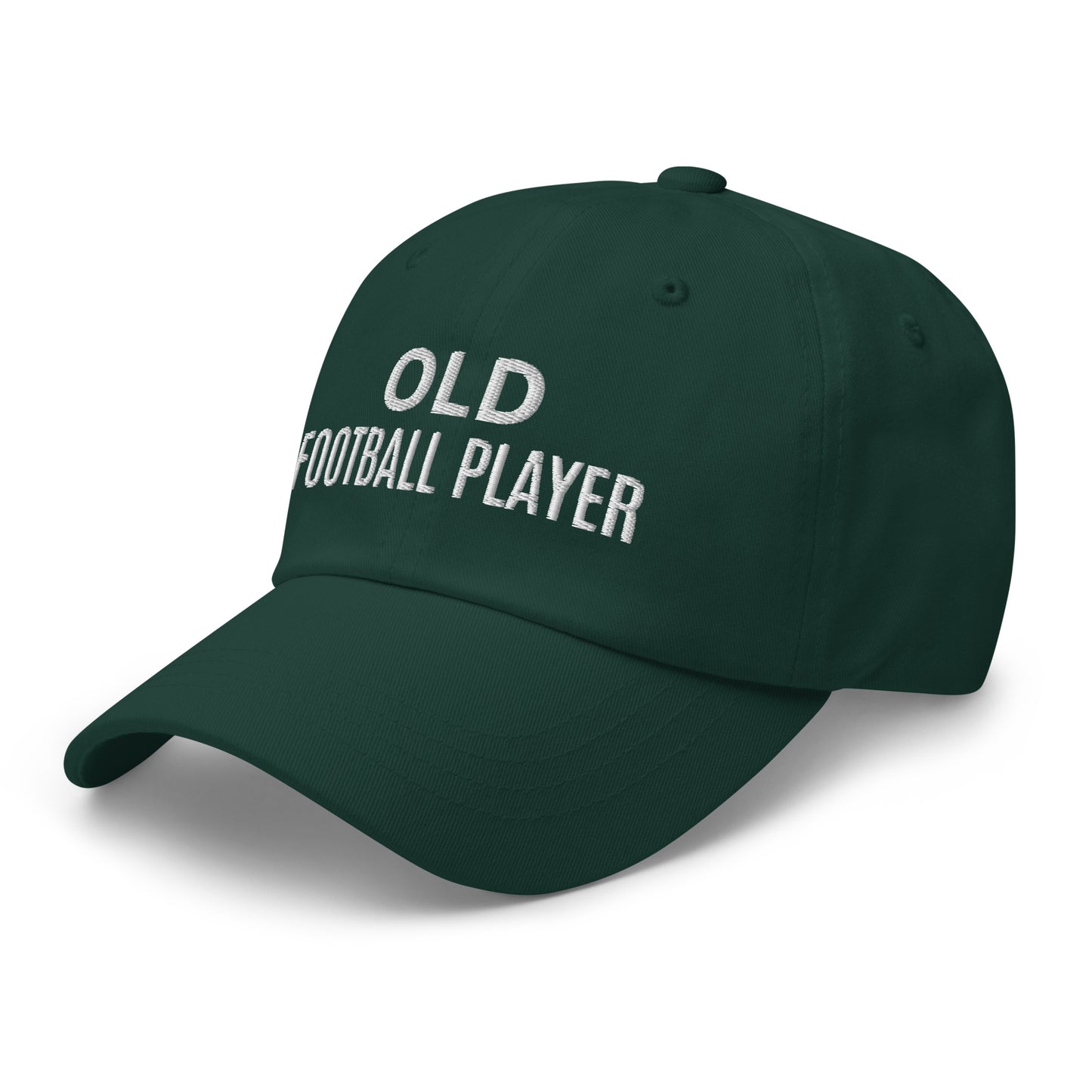 Old Football Player Ball Cap