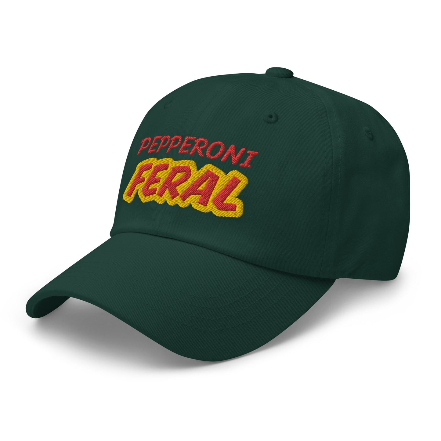 Pepperoni Feral™ Hat for People Who Love Eating It Especially On a Pizza