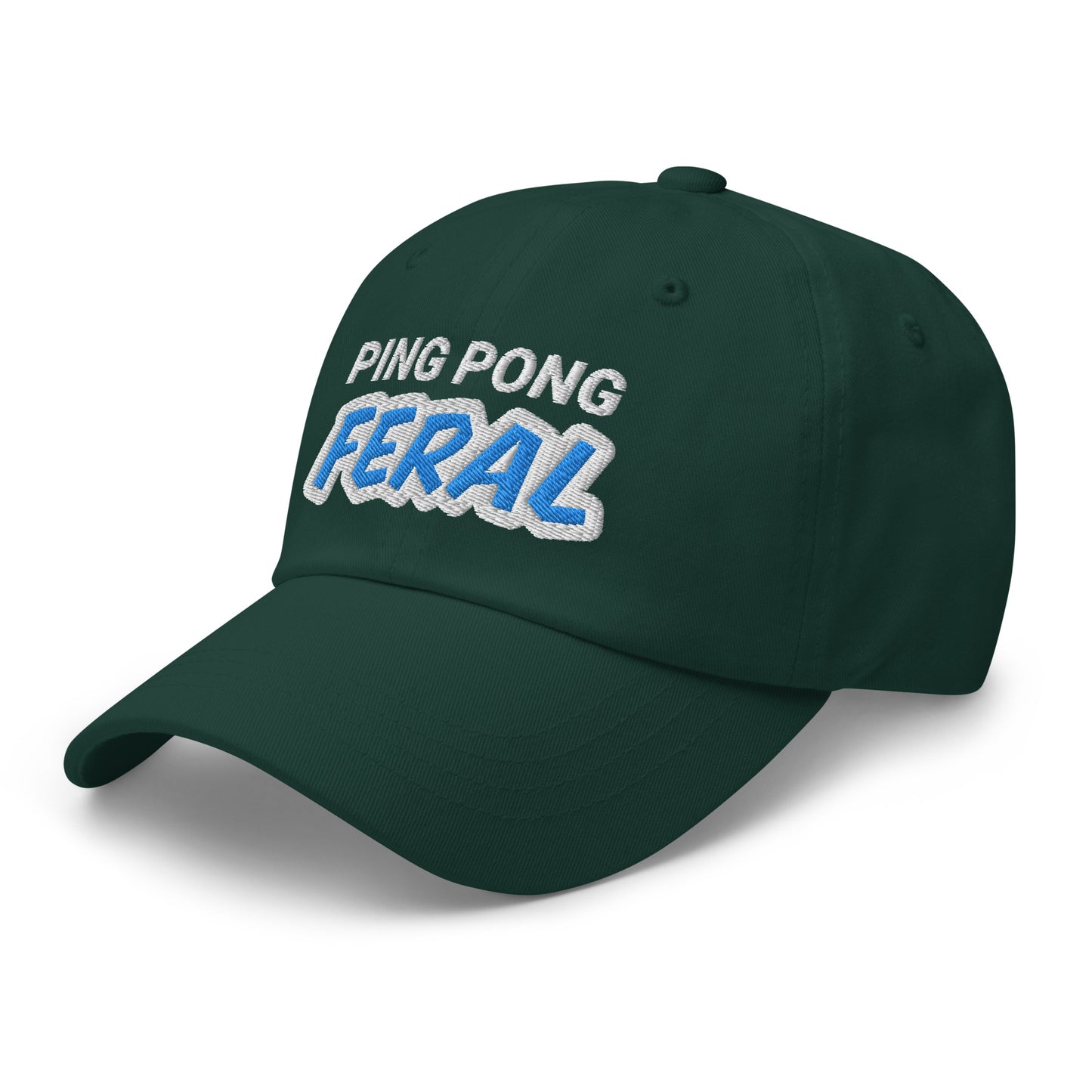 Ping Pong Feral™ Hat for People Who Love and Go Wild for the Game