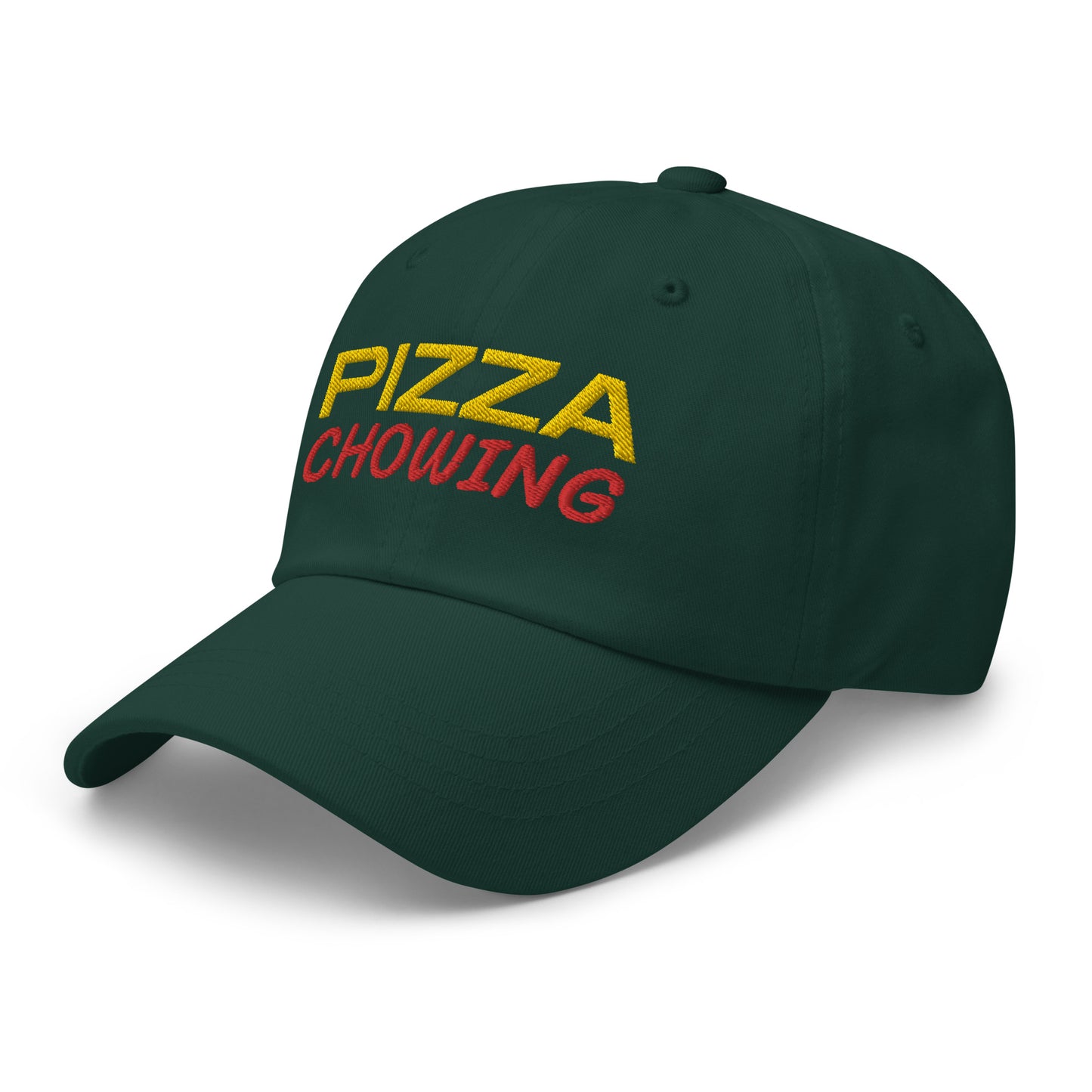 Pizza Chowing™ Hat for the Fan Who Loves and Enjoys Eating It Anytime