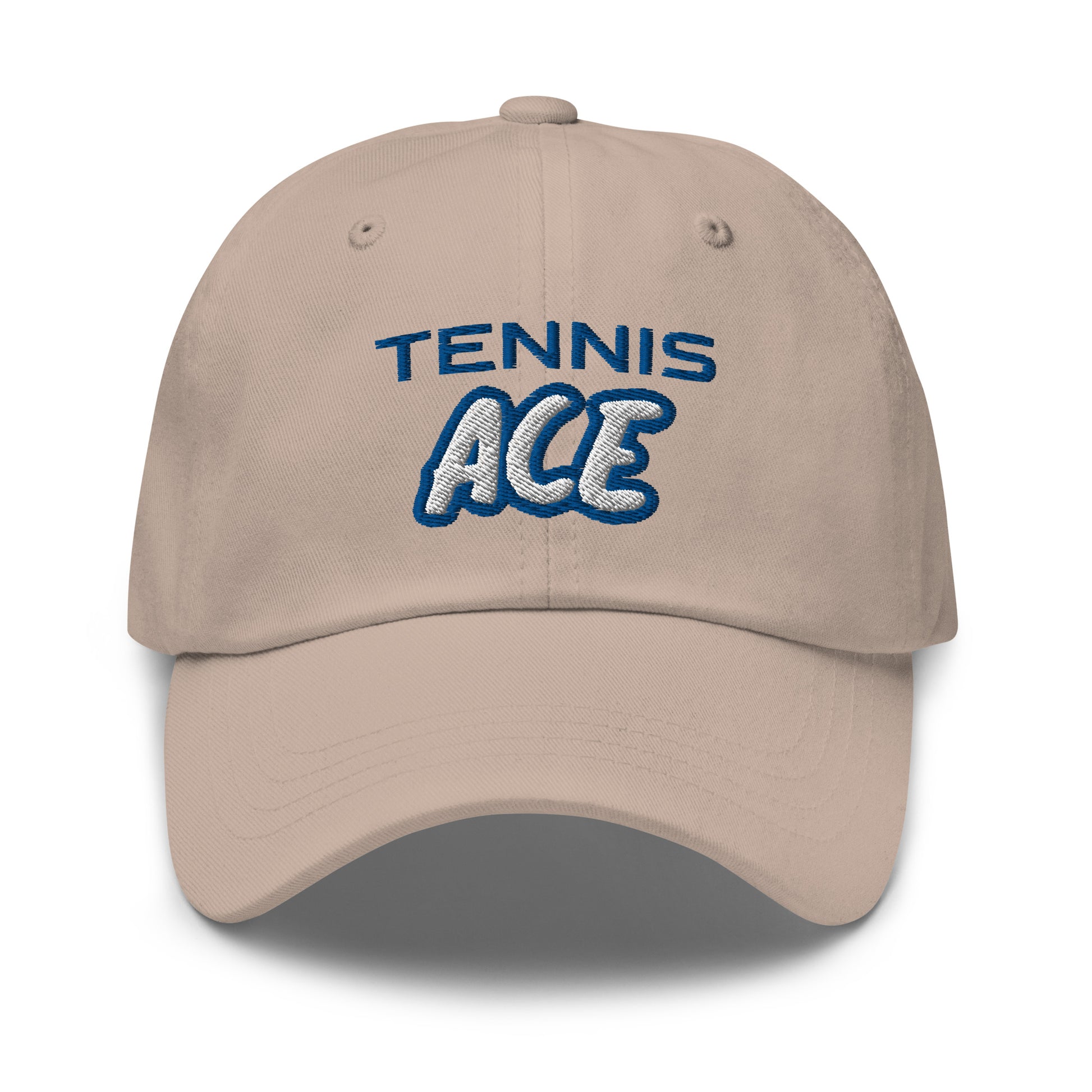 Tennis Ace unisex (for men and women) cool embroidered hats are for players who score aces and can't wait to get on the court again.