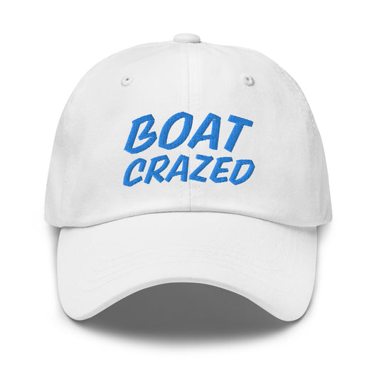 Boat Crazed unisex (for men and women) boating ball caps are for all boaters and passengers who go wild for excursions on the water.