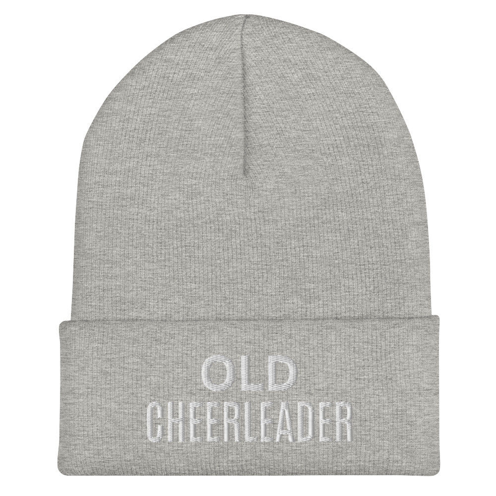 Old Cheerleader Cuffed Beanie