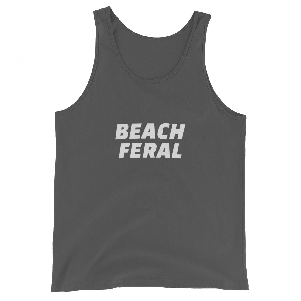 Beach Feral™ Men's Tank Top for Fans of the Sand and Ocean