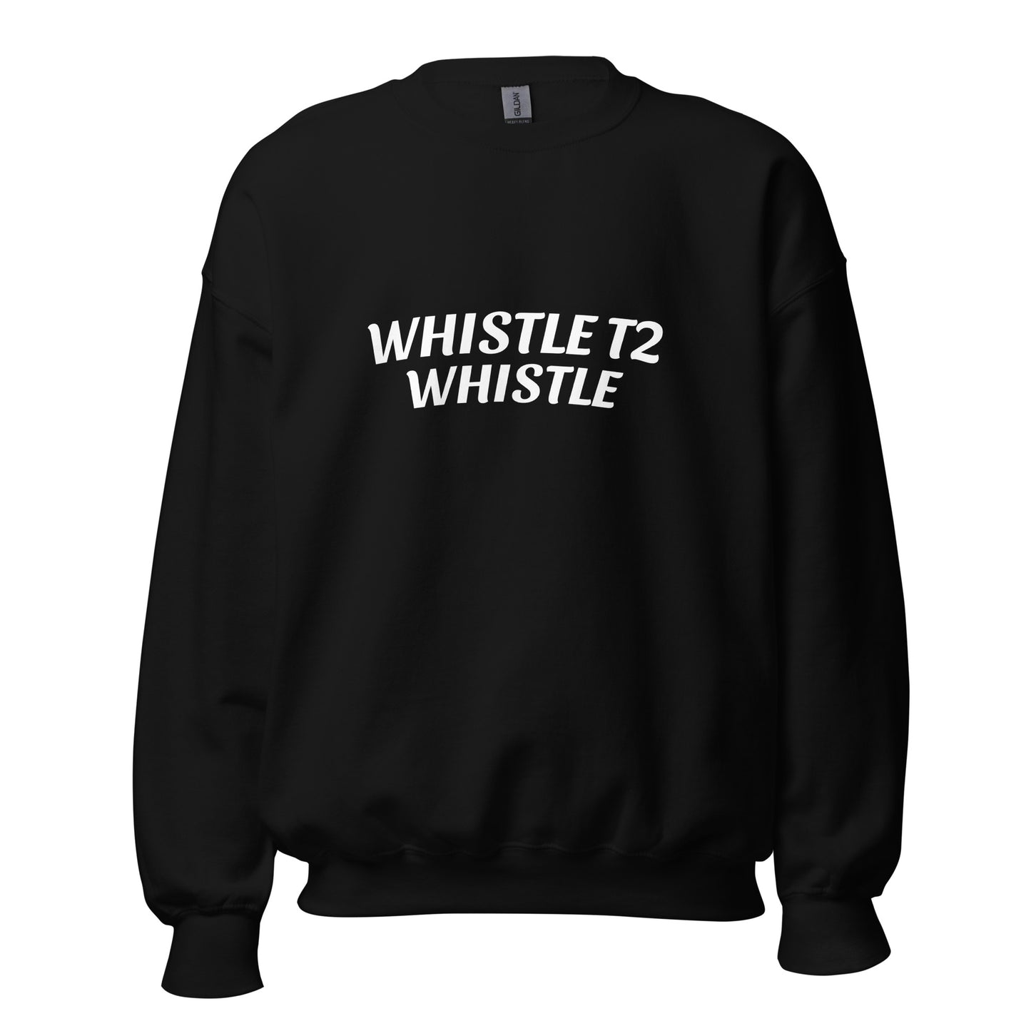 Whistle T2 Whistle unisex sweatshirts are for players and coaches as a reminder to play hard from the start to the end of the play.