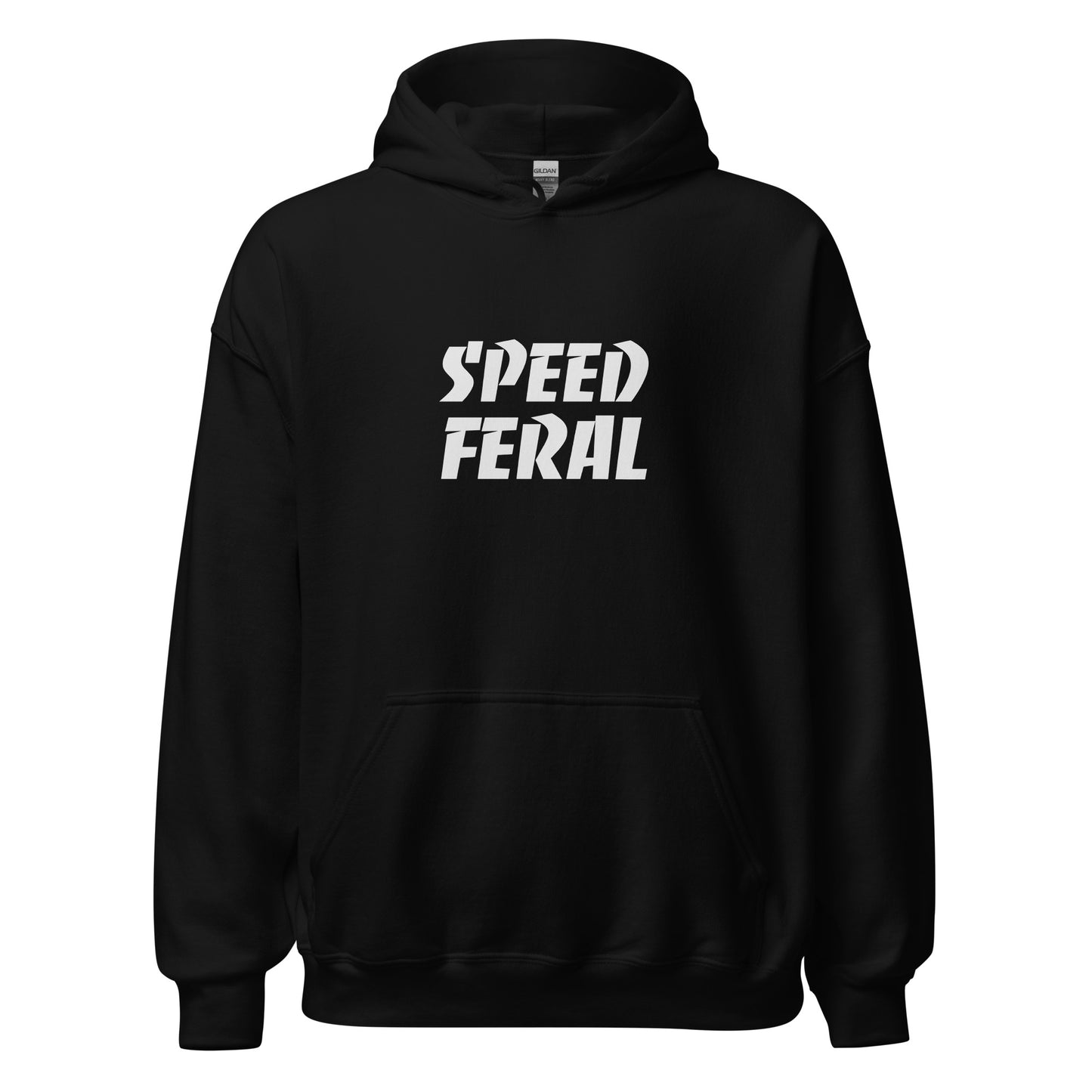 Speed Feral sports hoodies are for anyone who goes wild for racing and fast speeds, and this cool athletic and fan hoodie makes a great gift