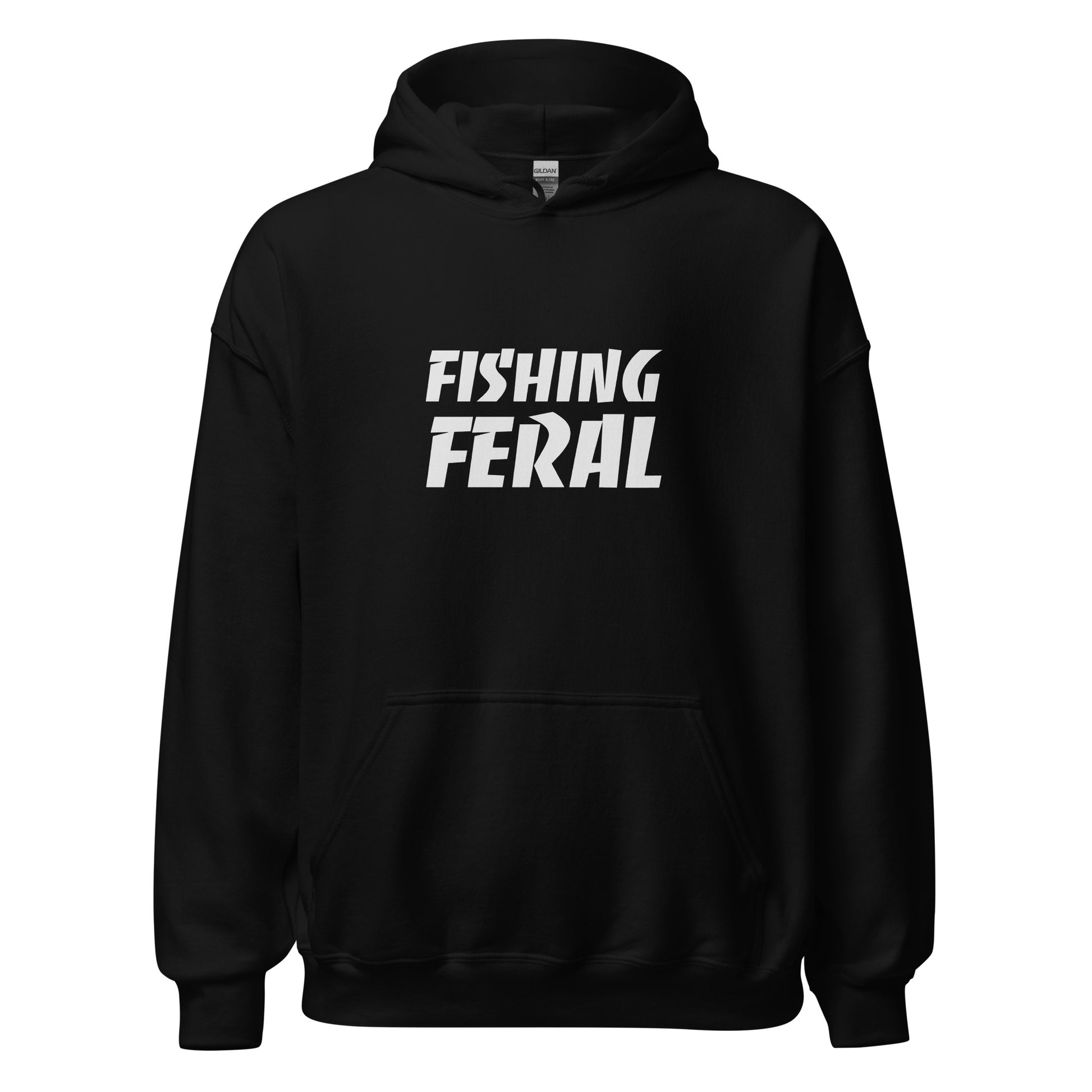 Fishing Feral unisex sports hoodies are for all anglers, young and old, and amateur and pro, who go wild for fishing and can't get enough.