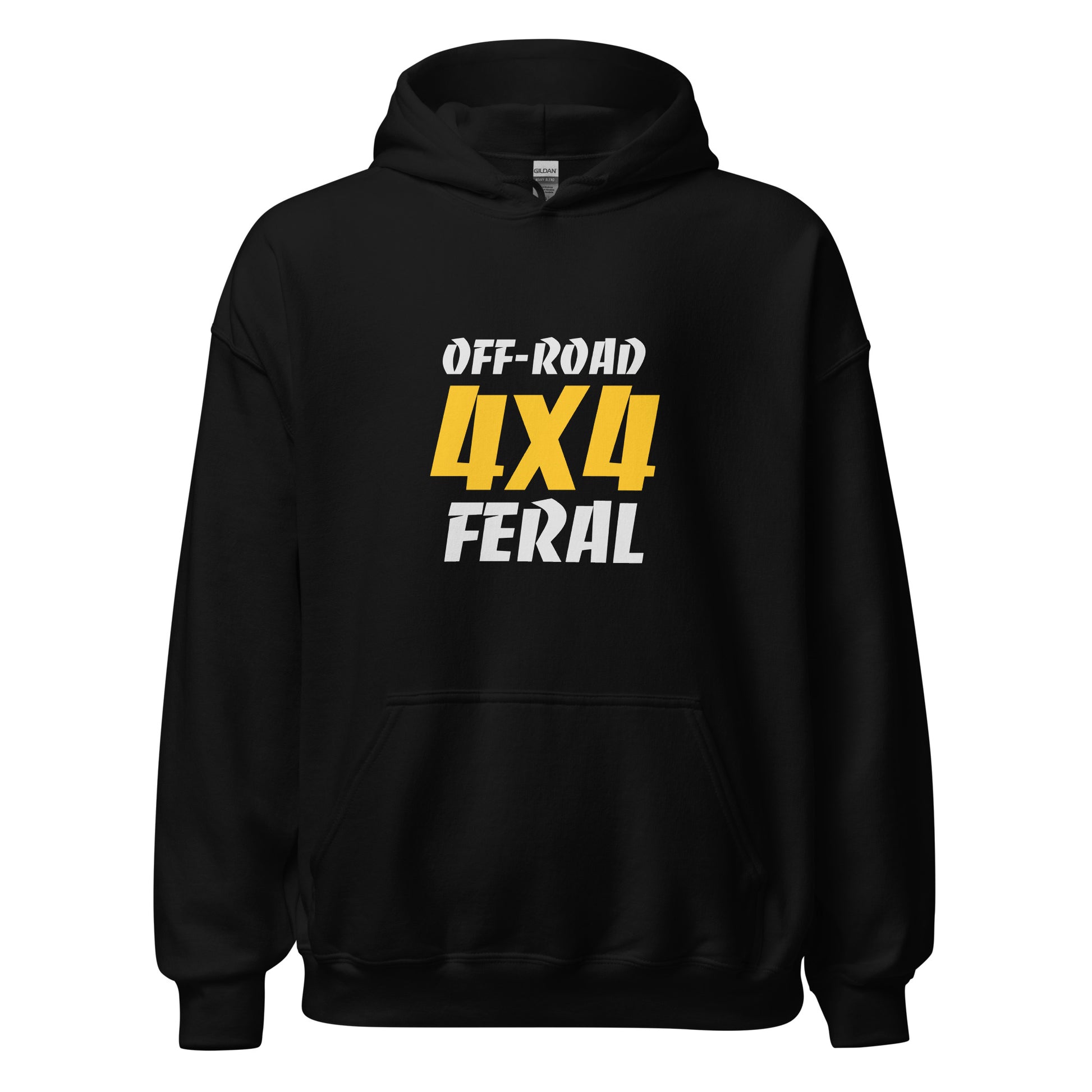 Off-Road 4x4 Feral hoodies are for anyone who goes wild for four-wheel driving on the back road trails and loves driving through the mud.