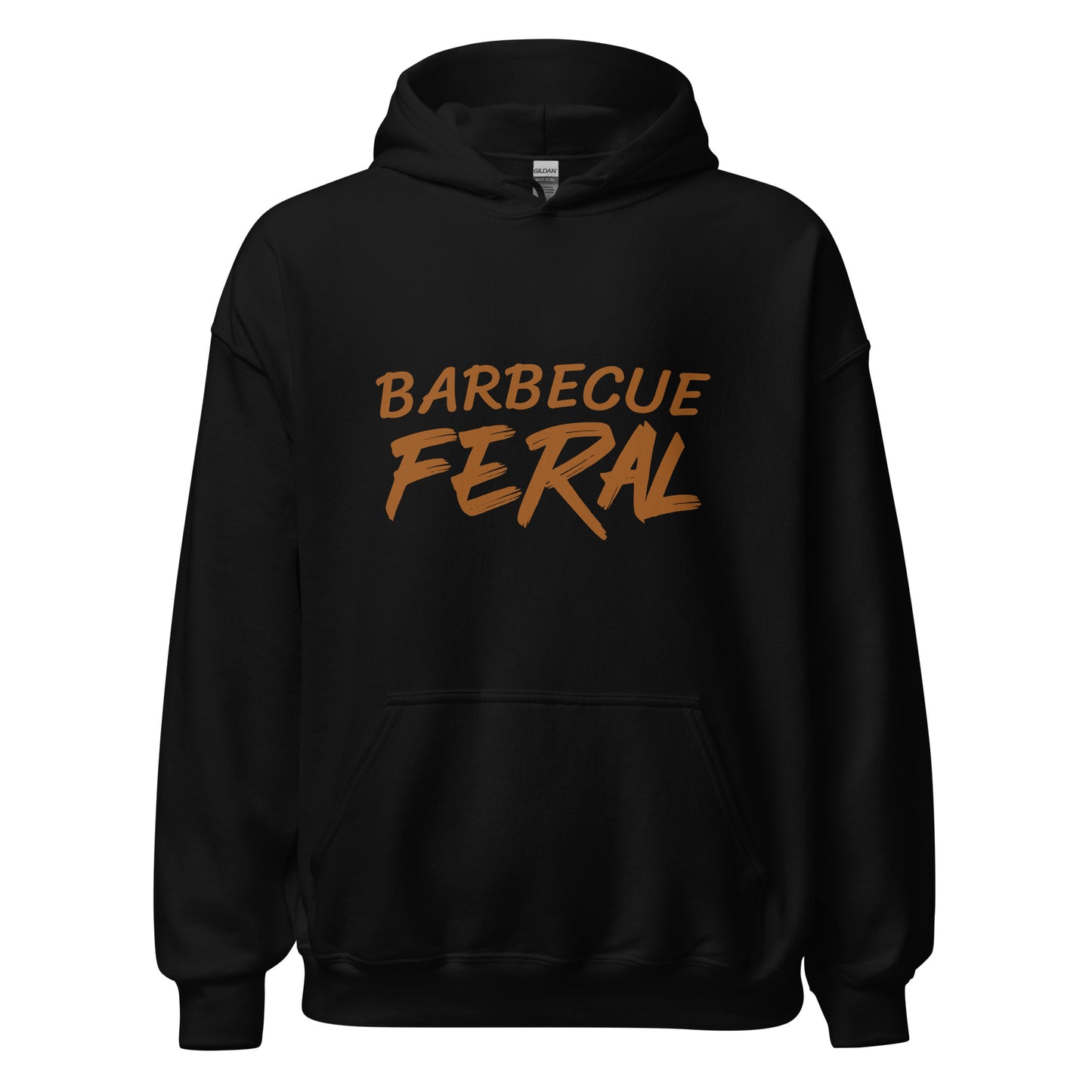 Barbecue Feral unisex BBQ hoodie is for anyone who goes wild and crazy for barbecues or enjoys barbecuing and loves eating barbecued food.