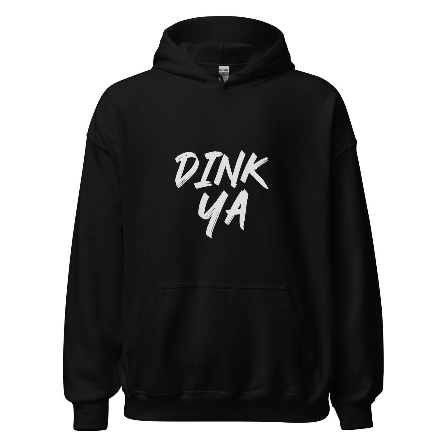 Dink Ya unisex (for men and women) athletic pickleball hoodies are for players who enjoy playing the game and dinking their opponents.