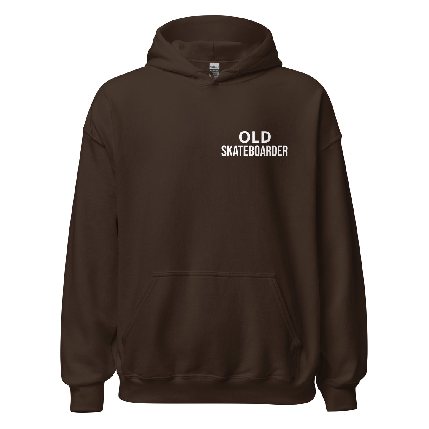 Old Skateboarder Sports Hoodie