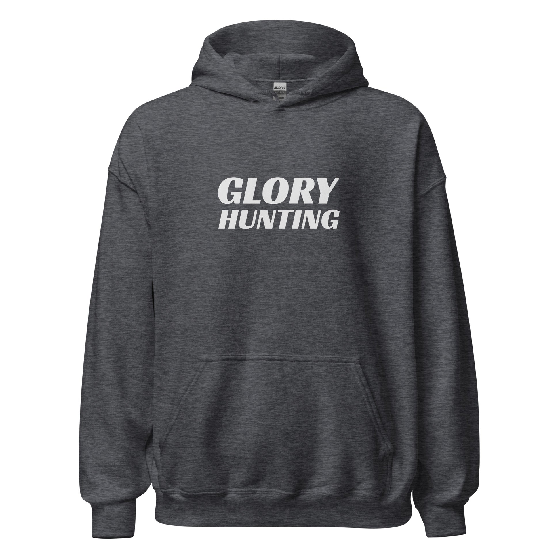 Glory Hunting unisex sports hoodies are for all athletes and players who want to be the best and train to be champions.