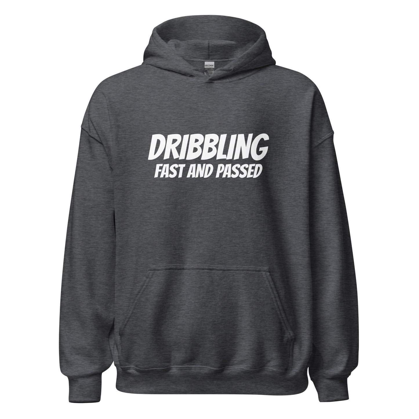 Dribbling Fast and Passed™ Unisex Basketball and Soccer Hoodie