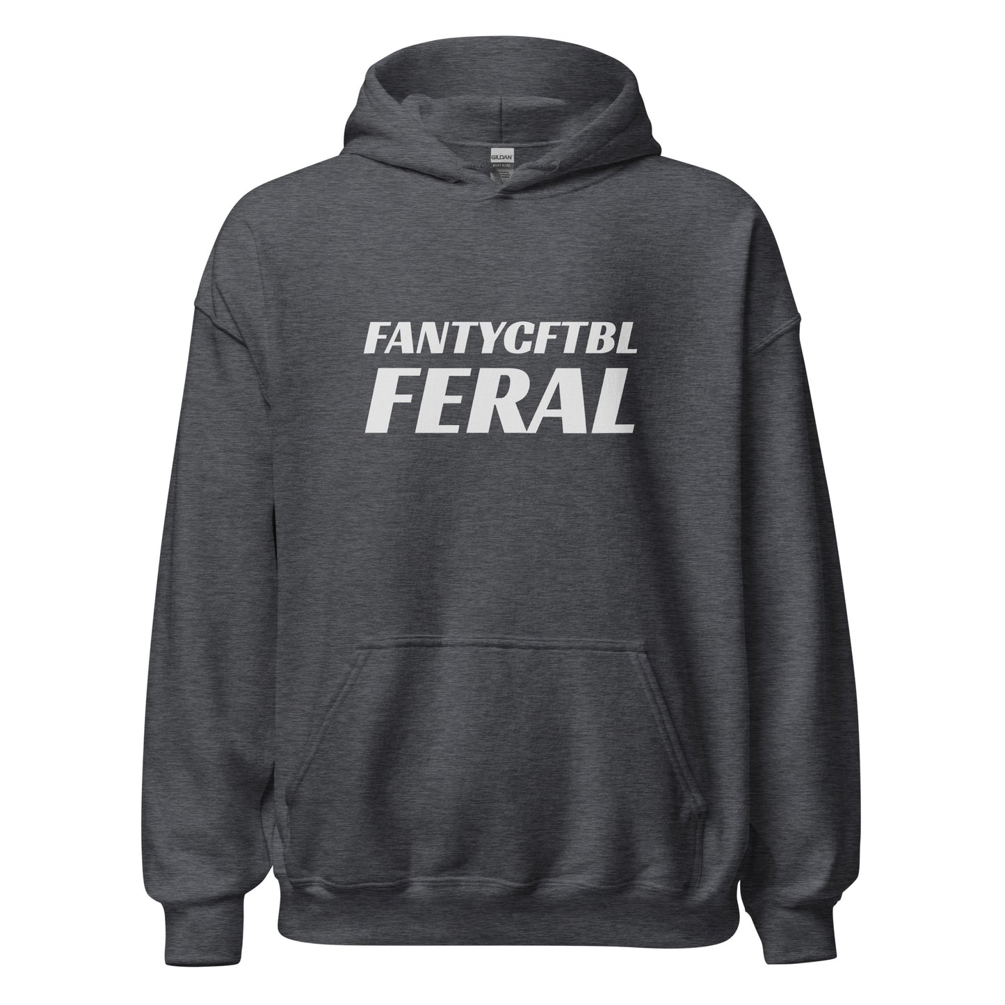 FANTYCFTBL Feral unisex sports hoodies are for anyone who goes wild for fantasy football and looks forward to the picks.