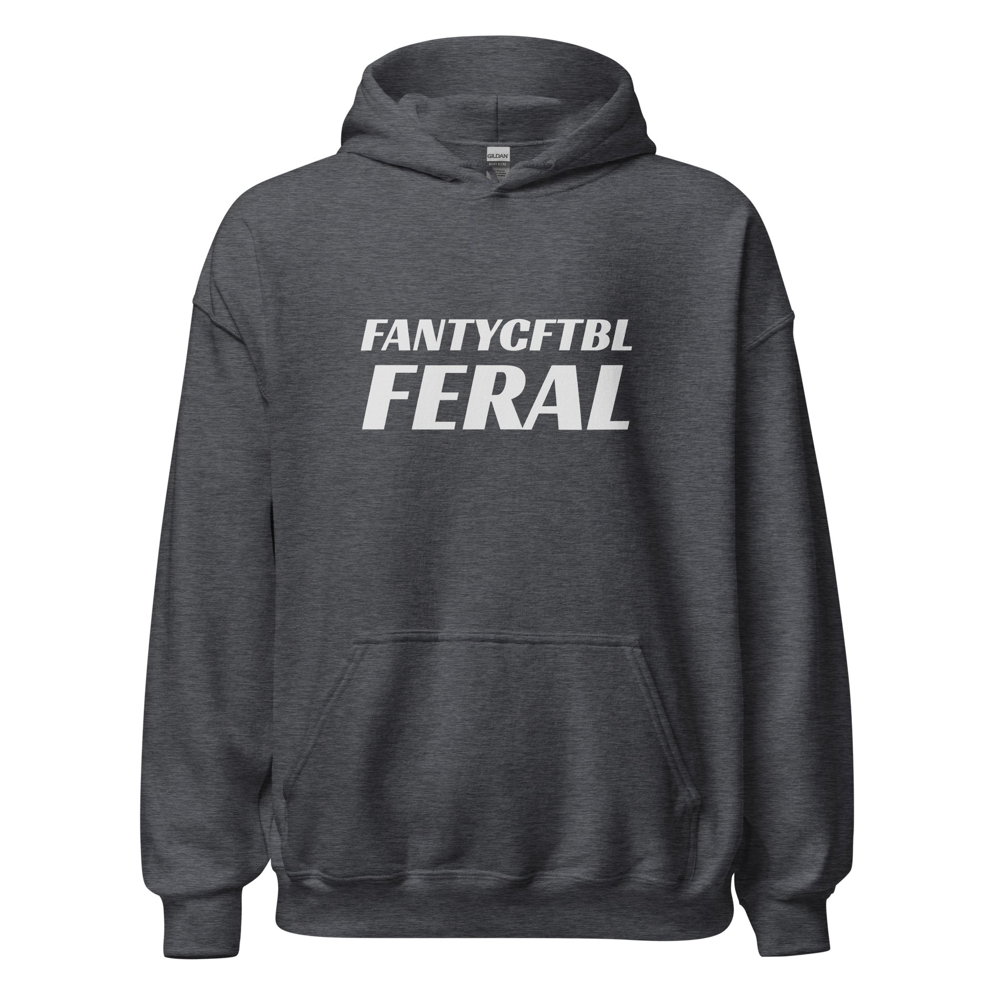 FANTYCFTBL Feral unisex sports hoodies are for anyone who goes wild for fantasy football and looks forward to the picks.