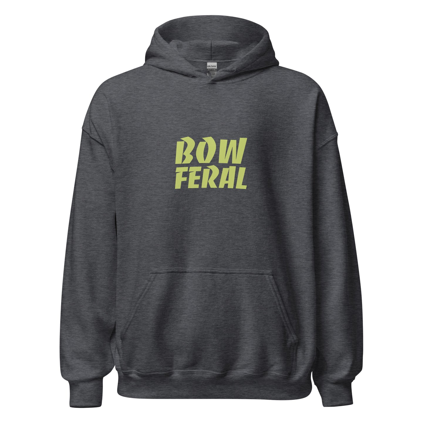 Bow Feral archery and hunting hoodies are for archers and bow hunters who go wild when they hit their targets.