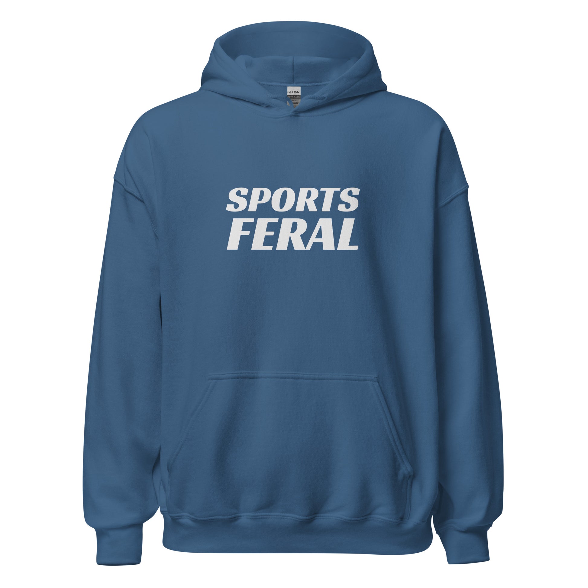 Sports Feral unisex hoodies are for athletes, players, and fans who go wild for sports and love playing or watching them.