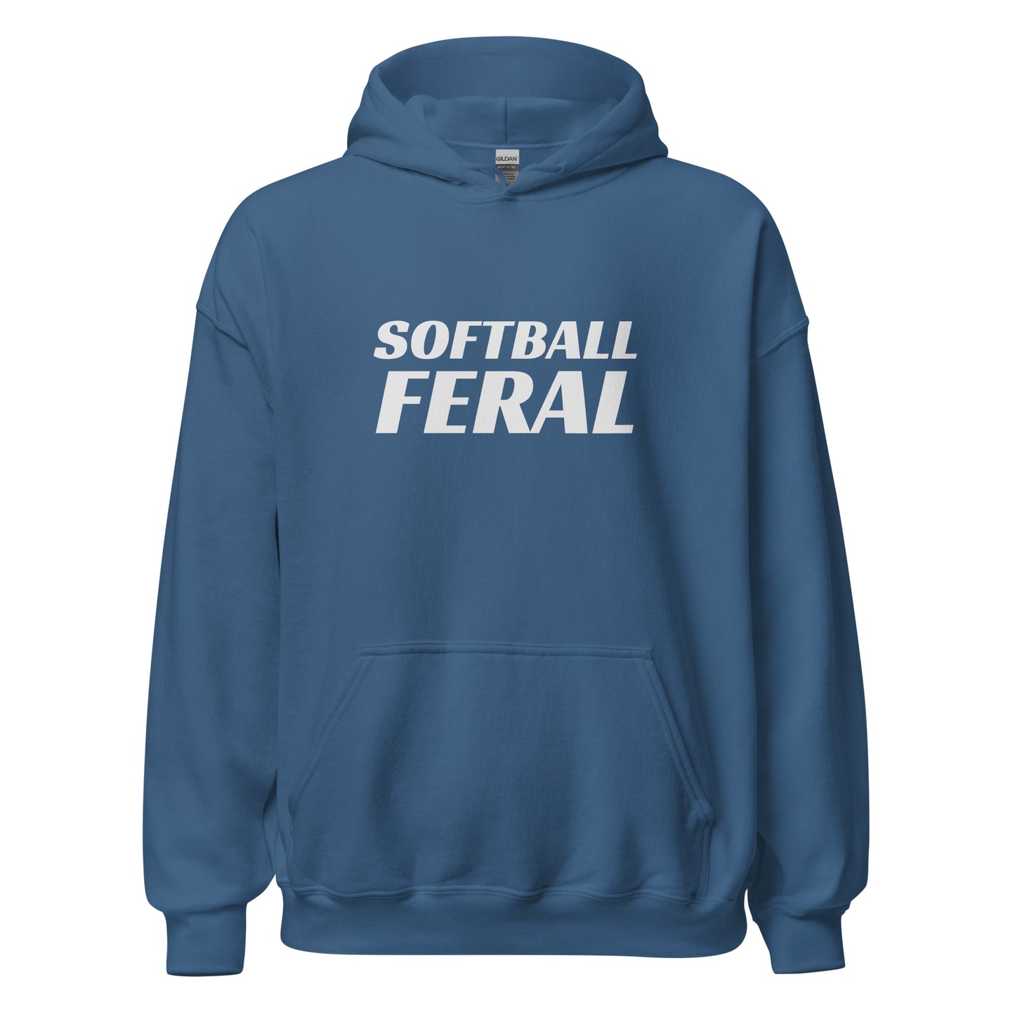 Softball Feral™ Unisex Sports Hoodie