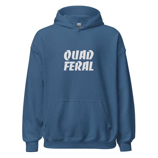 Quad Feral hoodies are for anyone who goes wild on a Quad and loves each ride, and this hoodie makes a great gift for their next outing.