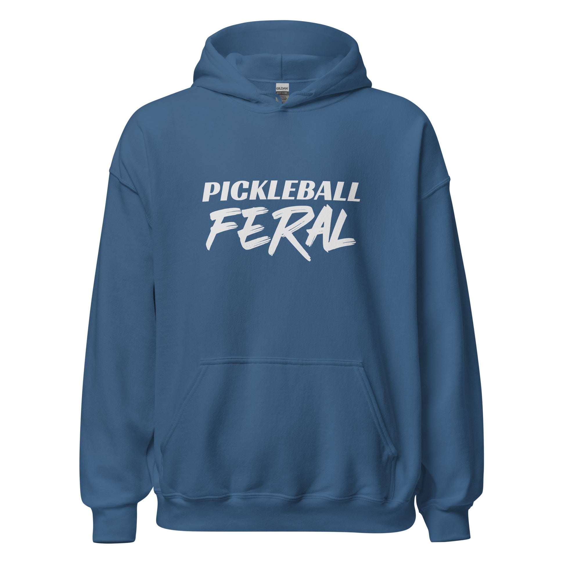 Pickleball Feral unisex sports hoodies are for all players who go wild over the game and enjoy playing it.