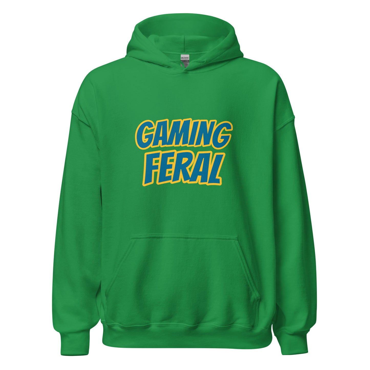 Gaming Feral players' hoodies are for gamers who go wild for playing video games, and this cool gamer's hoodie makes a great gift.