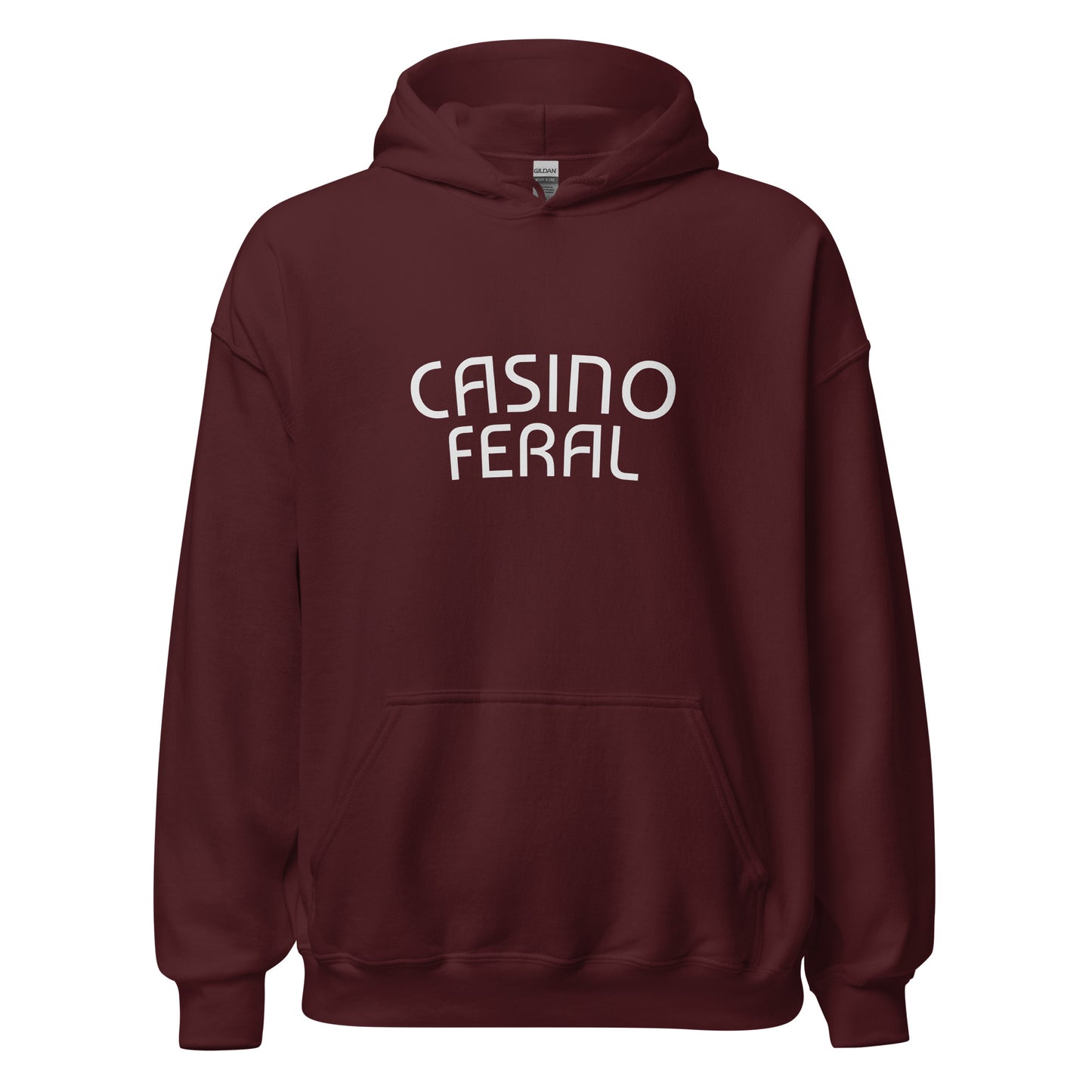 Casino Feral unisex gaming hoodies are for players and gamblers who go wild for gambling at casinos.