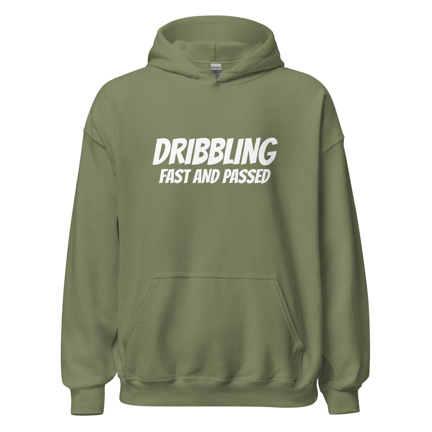 Dribbling Fast and Passed™ Unisex Basketball and Soccer Hoodie