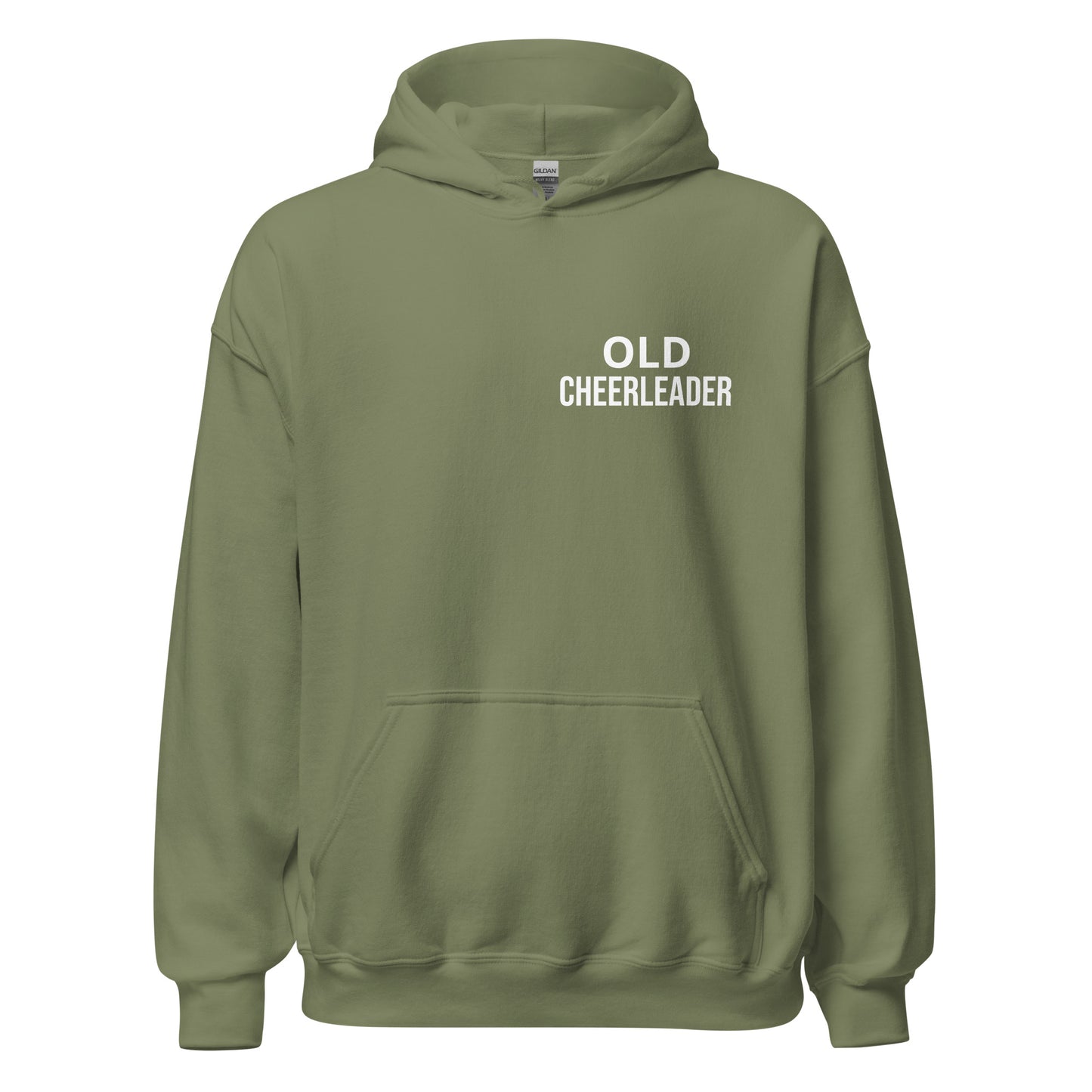 Old Cheerleader Sports Hoodie