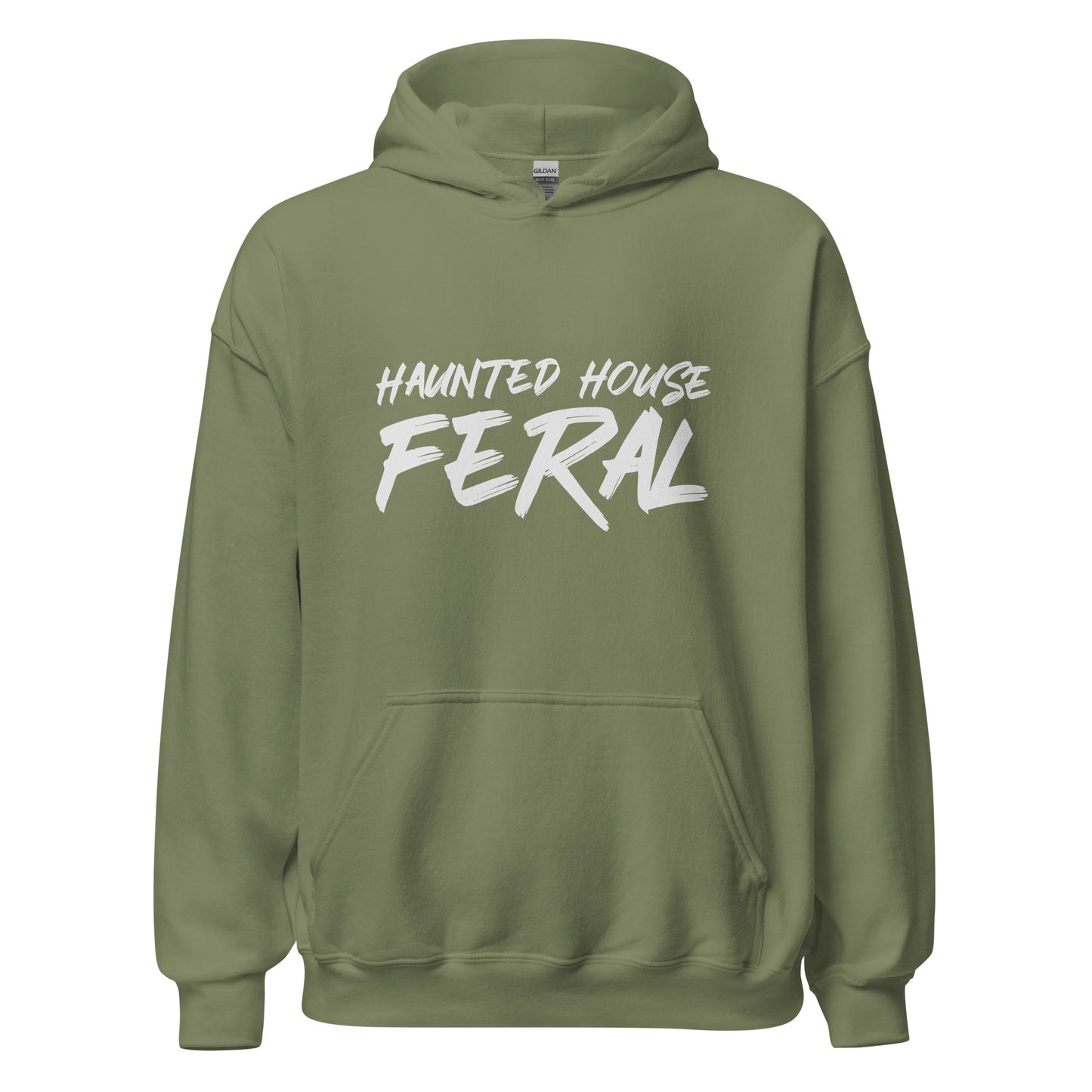 Haunted House Feral™ Unisex Hoodie