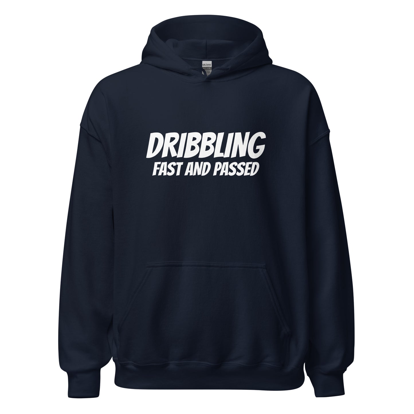 Dribbling Fast and Passed™ Unisex Basketball and Soccer Hoodie