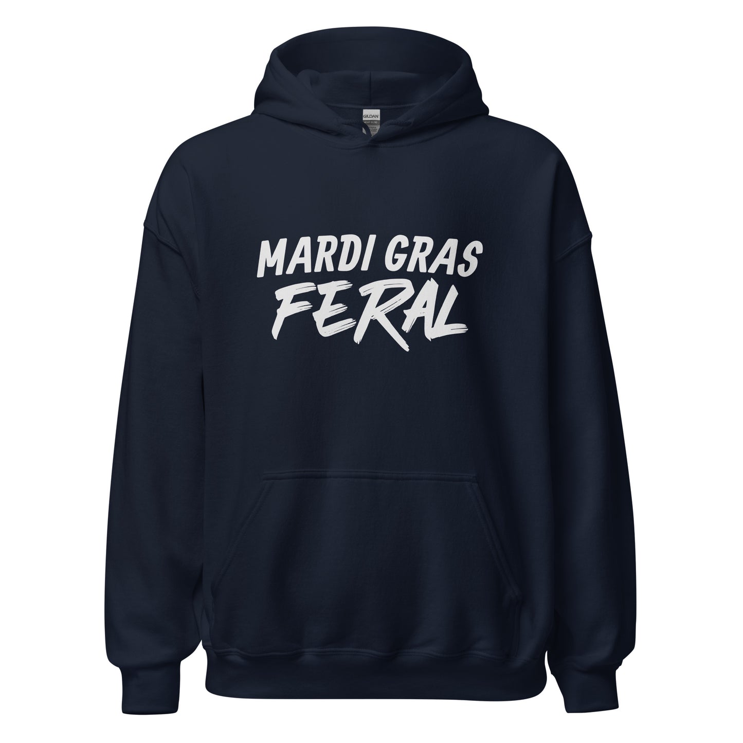 Mardi Gras Feral™ Unisex Party Hoodie