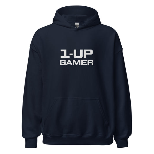 1-UP Gamer unisex hoodies are for gamers who go crazy and wild for playing video games, and this gaming hoodie is for the diehard player.