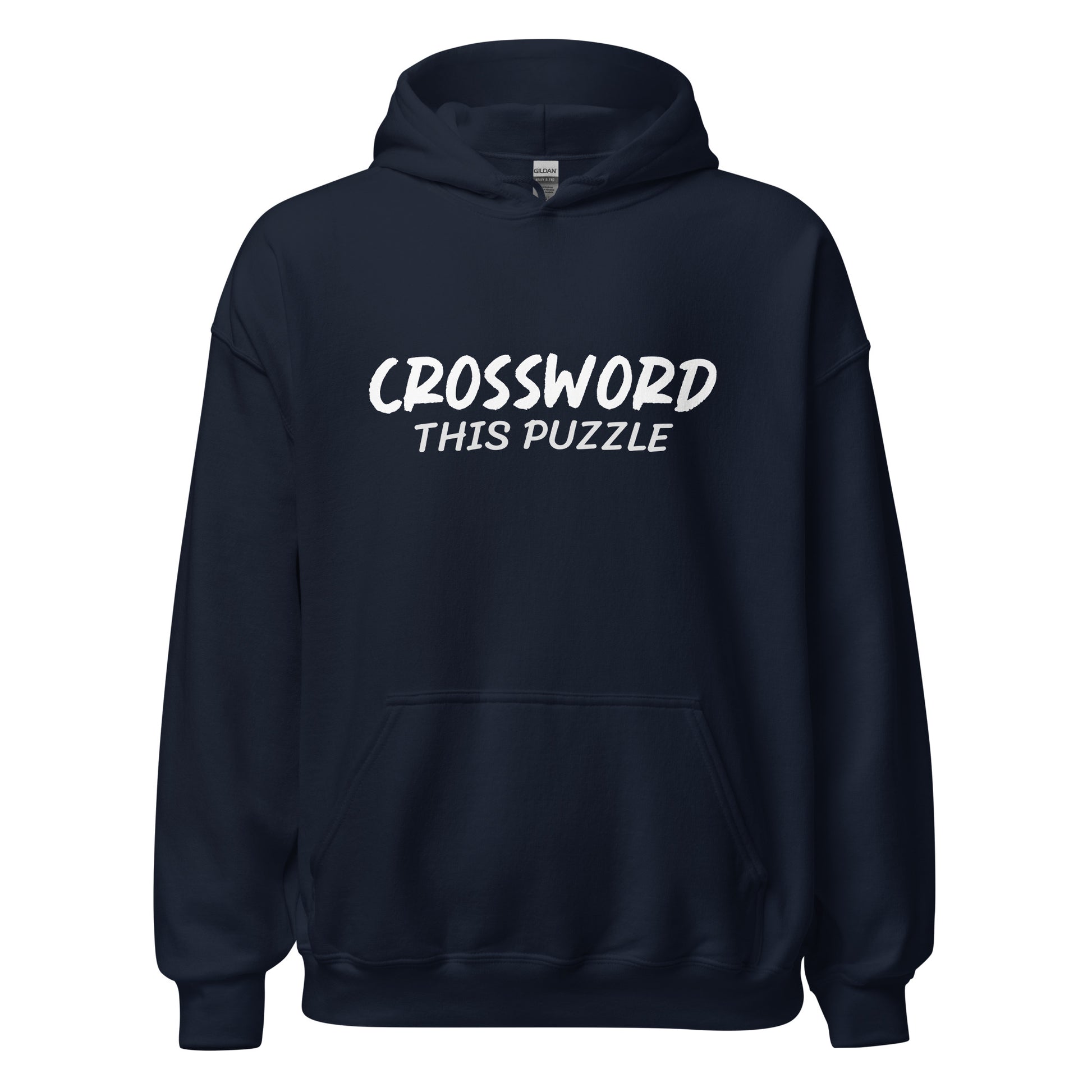 Crossword This Puzzle hoodies are for people who enjoy crosswords, and this unique witty hoodie means, Can You Figure Me Out