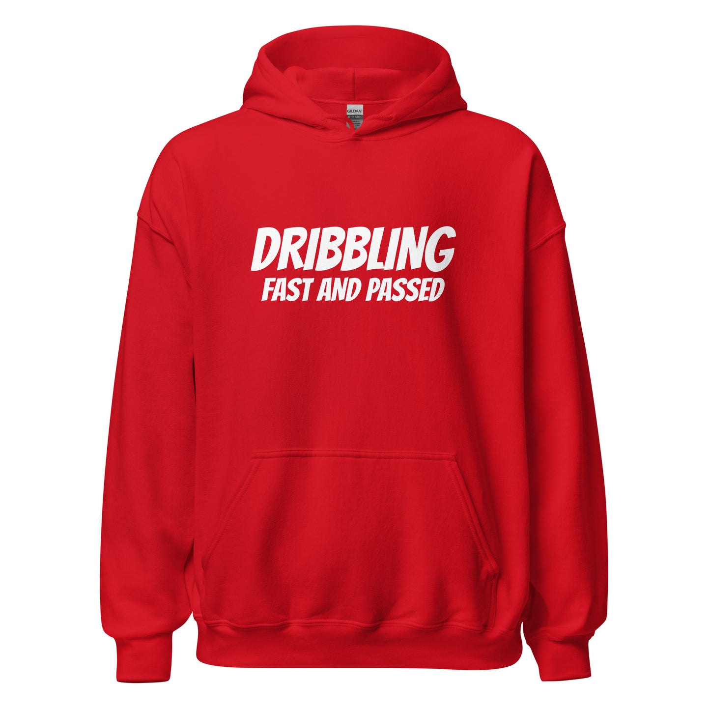 Dribbling Fast and Passed™ Unisex Basketball and Soccer Hoodie