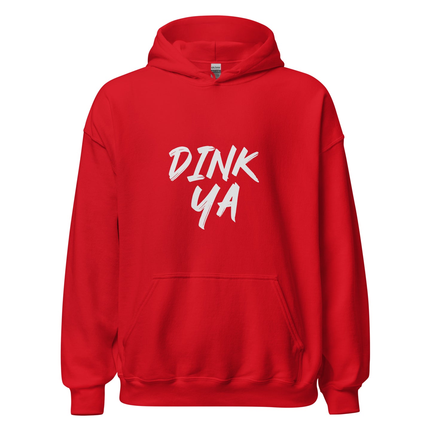 Dink Ya unisex (for men and women) athletic pickleball hoodies are for players who enjoy playing the game and dinking their opponents.