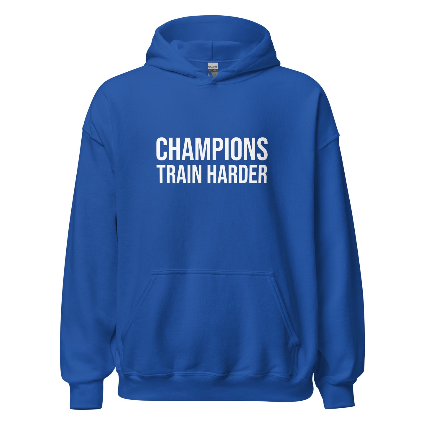 Champions Train Harder™ Unisex Sports Hoodie