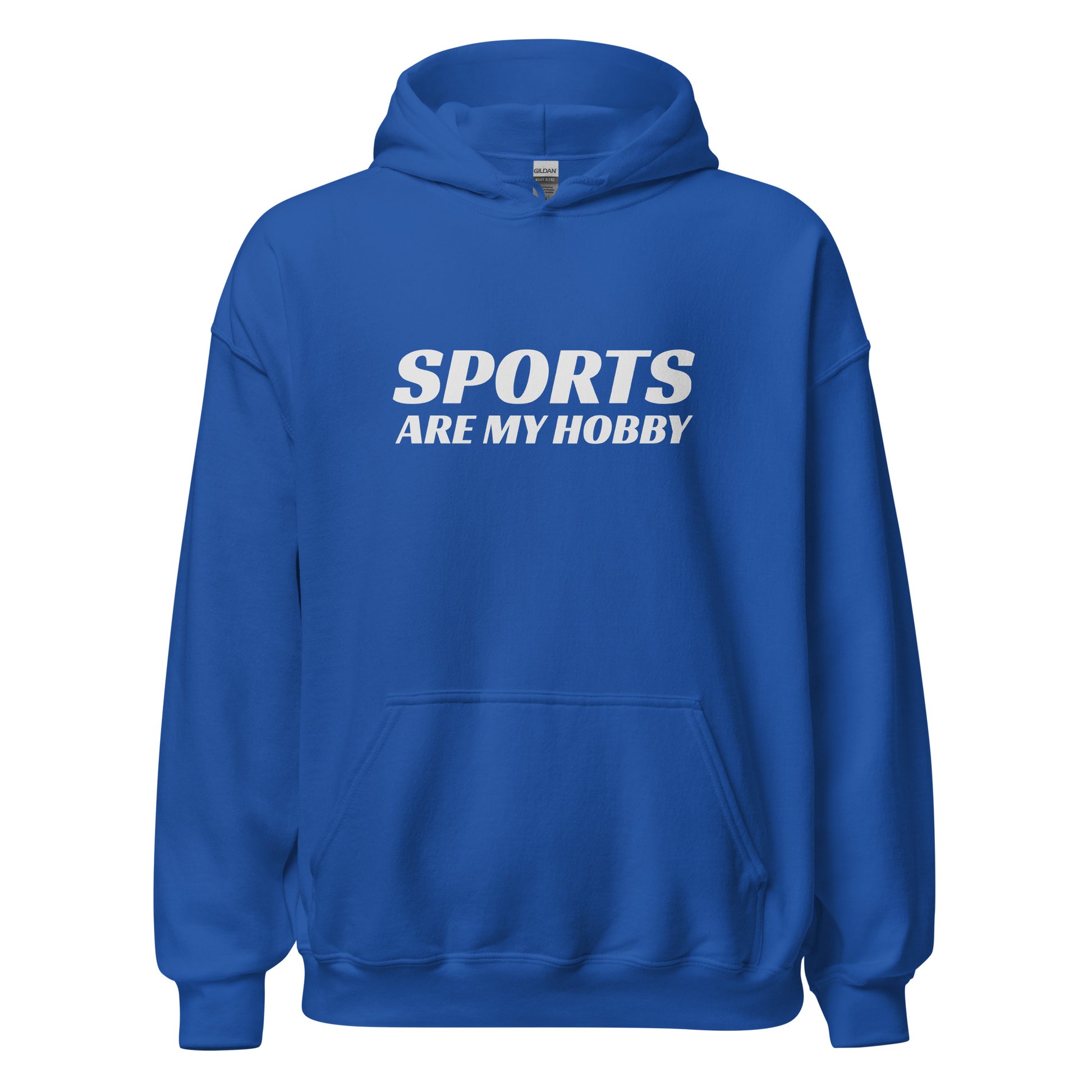 Sports Are My Hobby unisex hoodies are for athletes and fans who spend their free time playing, training, or watching sports.