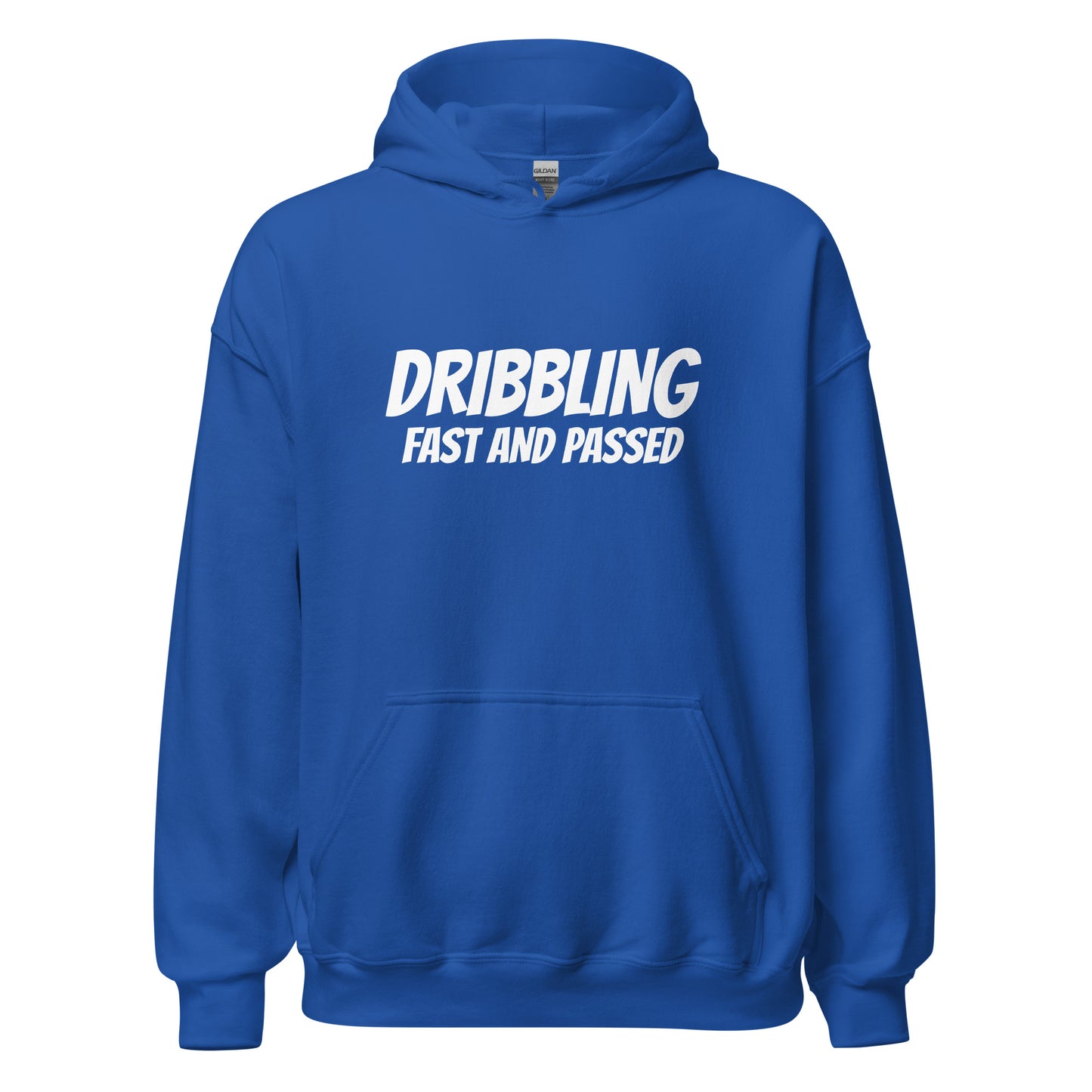 Dribbling Fast and Passed™ Unisex Basketball and Soccer Hoodie