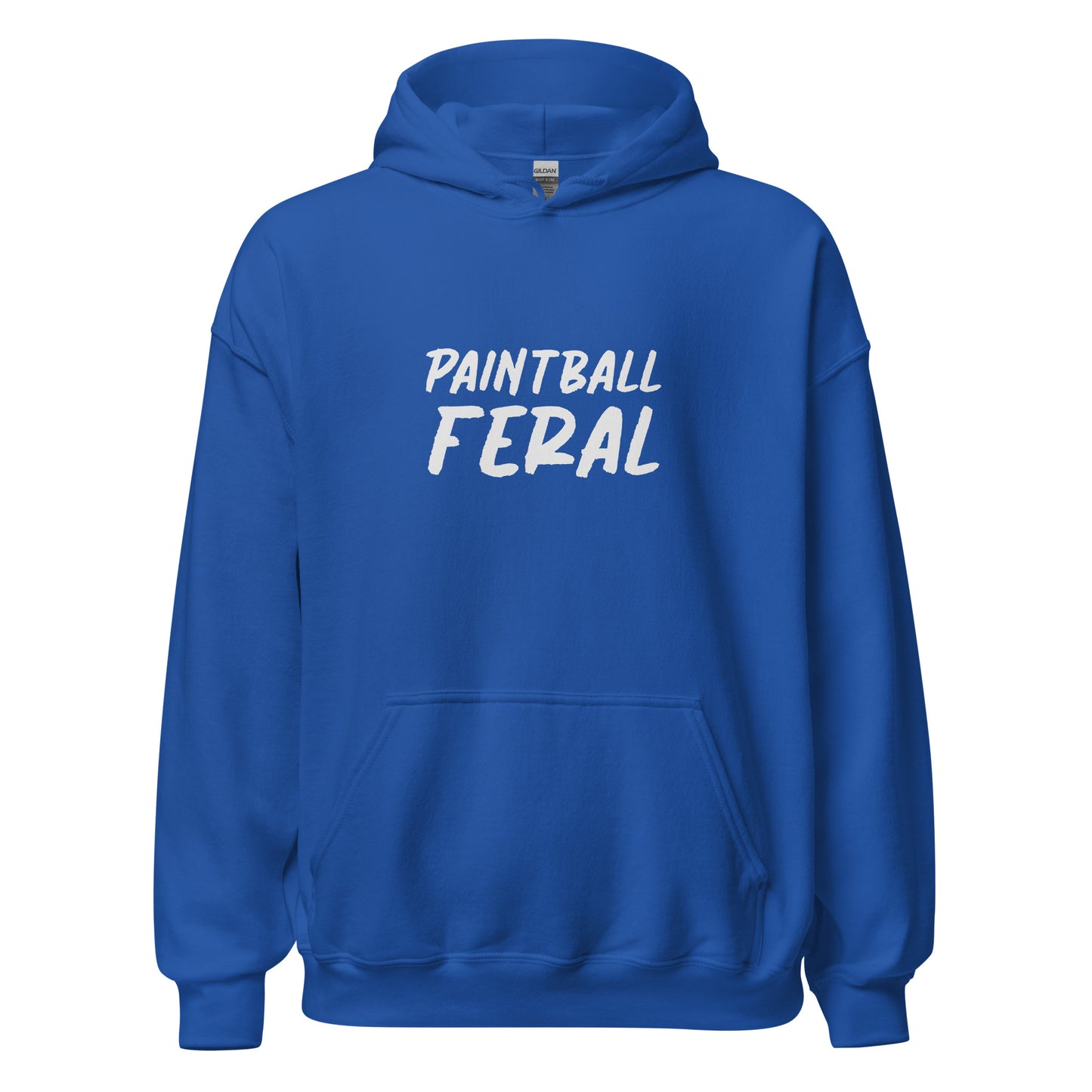 Paintball Feral unisex sports hoodies are for players who go wild for the game and the action, and this ballers hoodie makes a great gift!