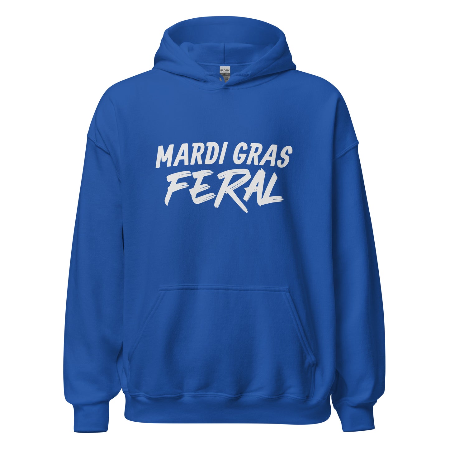 Mardi Gras Feral™ Unisex Party Hoodie