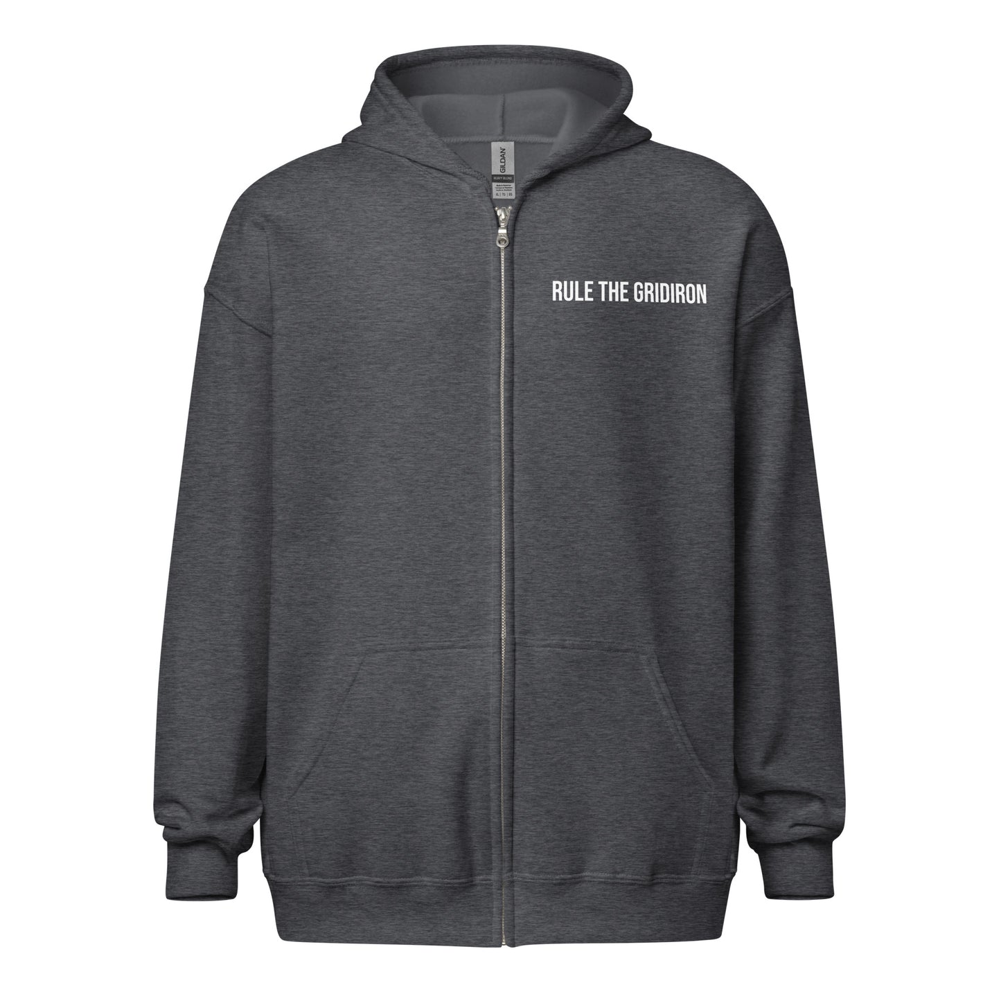 Rule The Gridiron™ Unisex Football Zip Hoodie