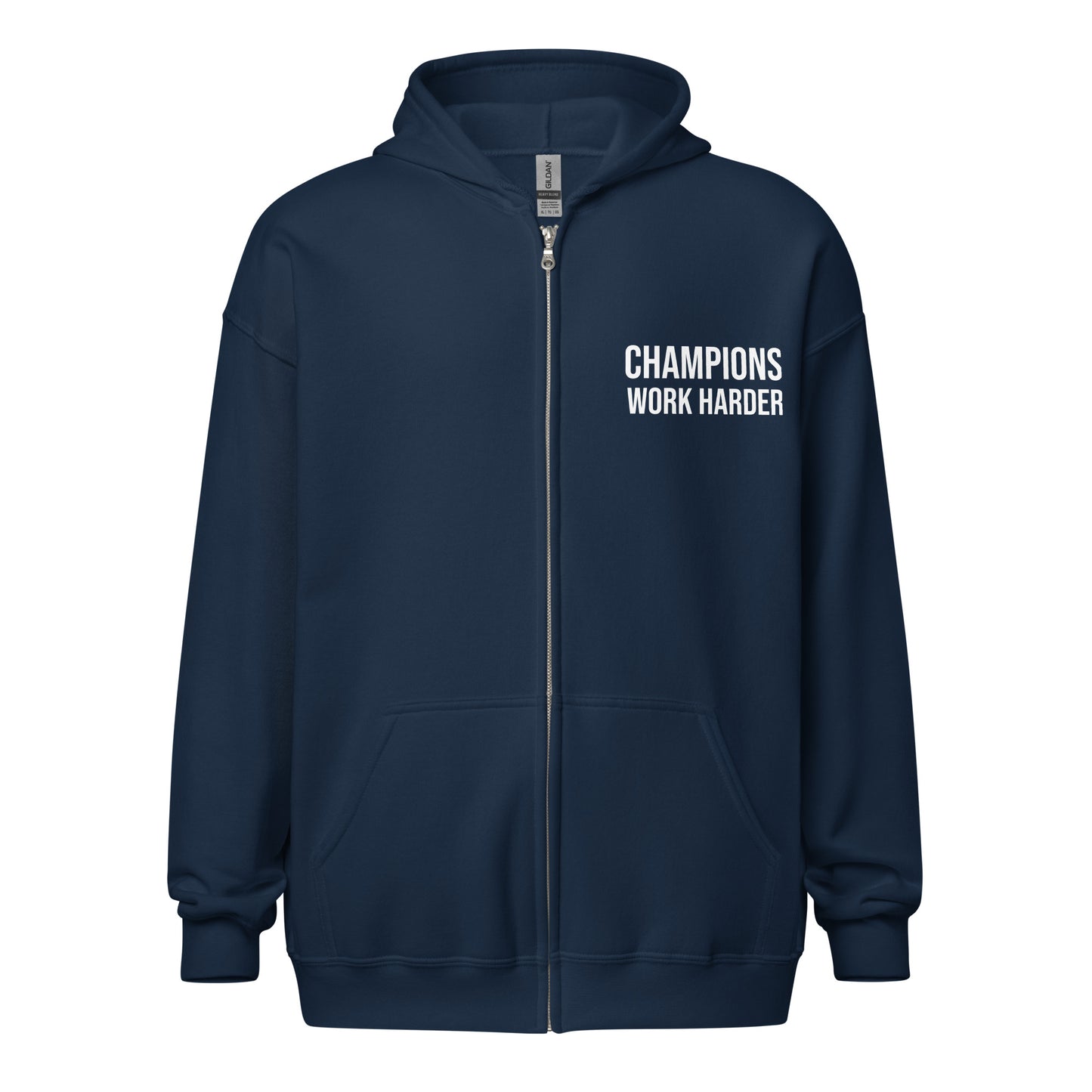 Champions Work Harder™ Unisex Zip Hoodie