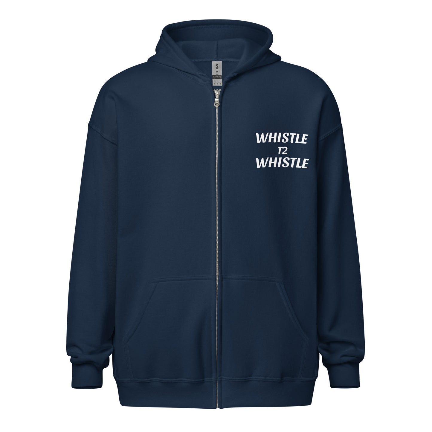 Whistle T2 Whistle™ Unisex Zip Sports Hoodie