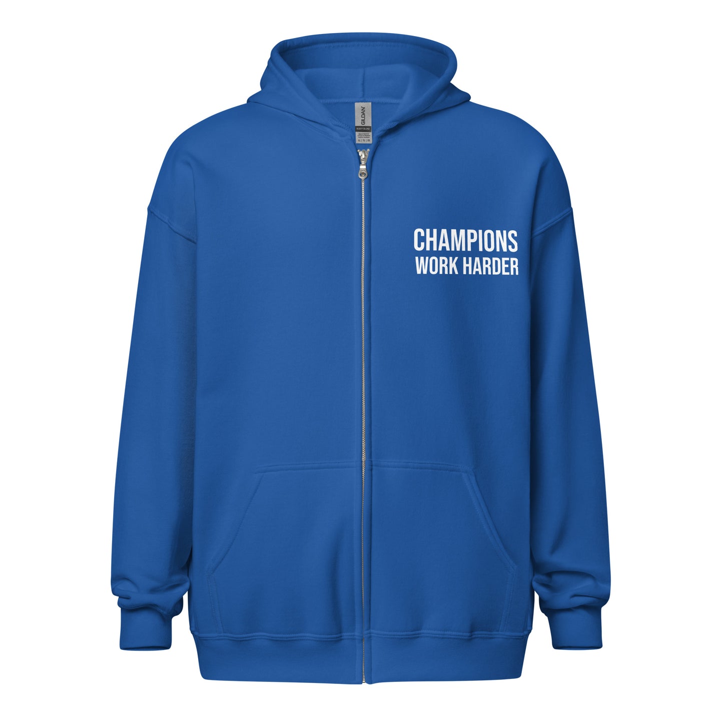 Champions Work Harder™ Unisex Zip Hoodie