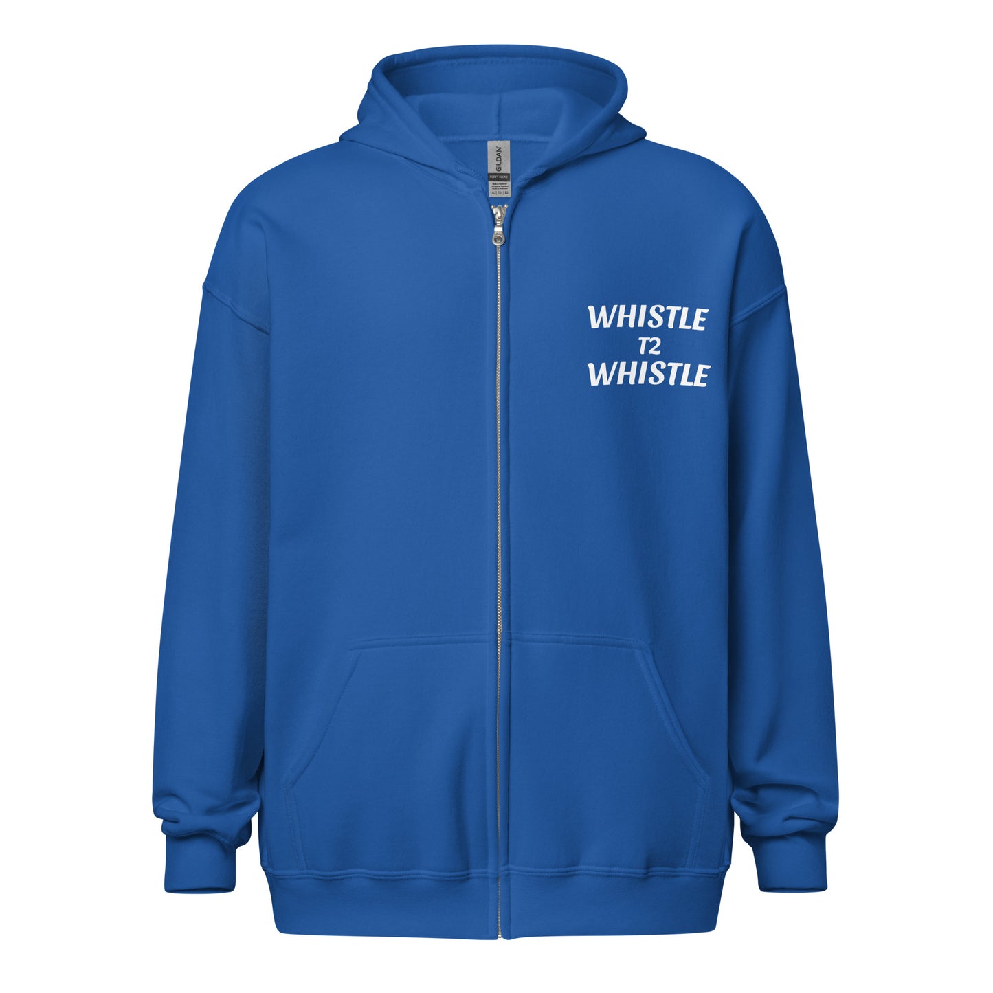 Whistle T2 Whistle™ Unisex Zip Sports Hoodie