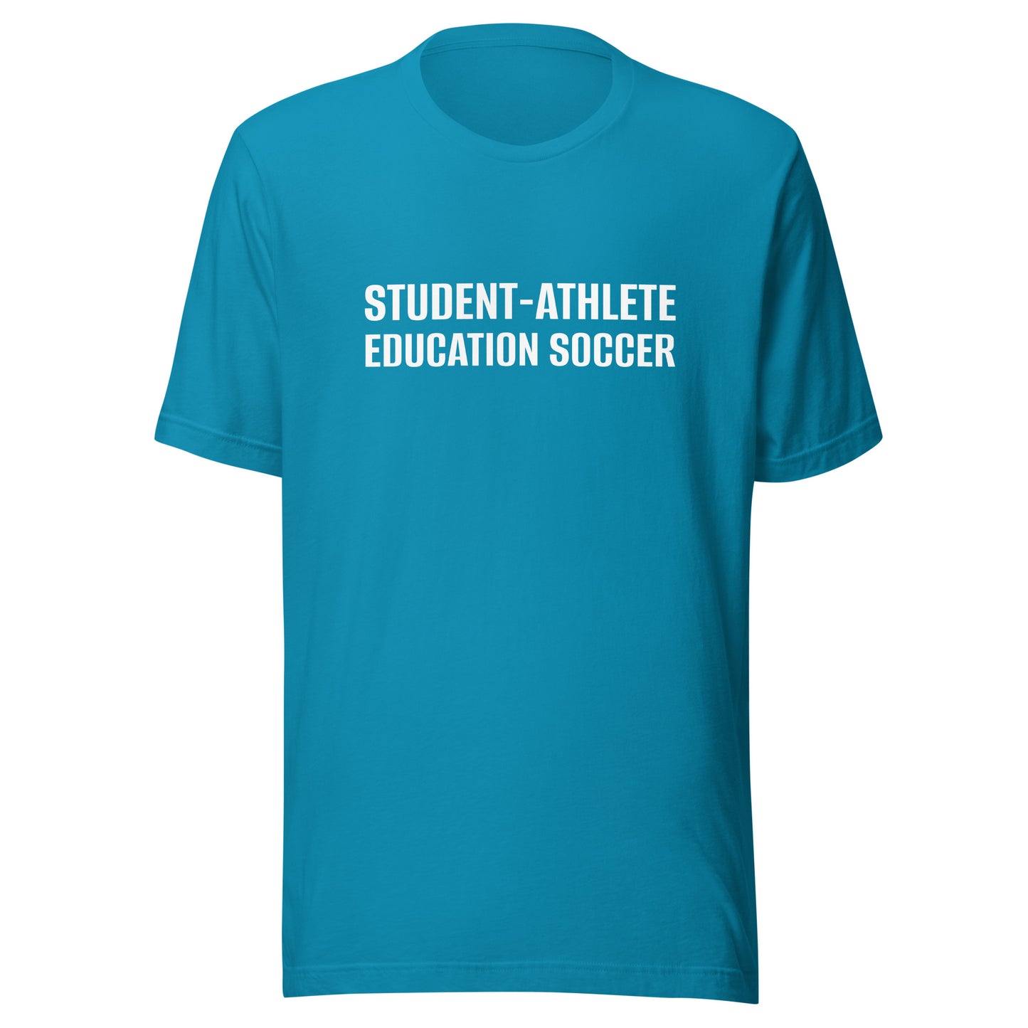 Student-Athlete Education Soccer™ Unisex Sports T-Shirt