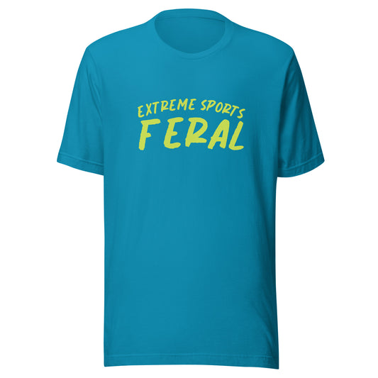 Extreme Sports Feral sports t-shirts are for all athletes and fans who go wild for dangerous sports and can't get enough of the action.