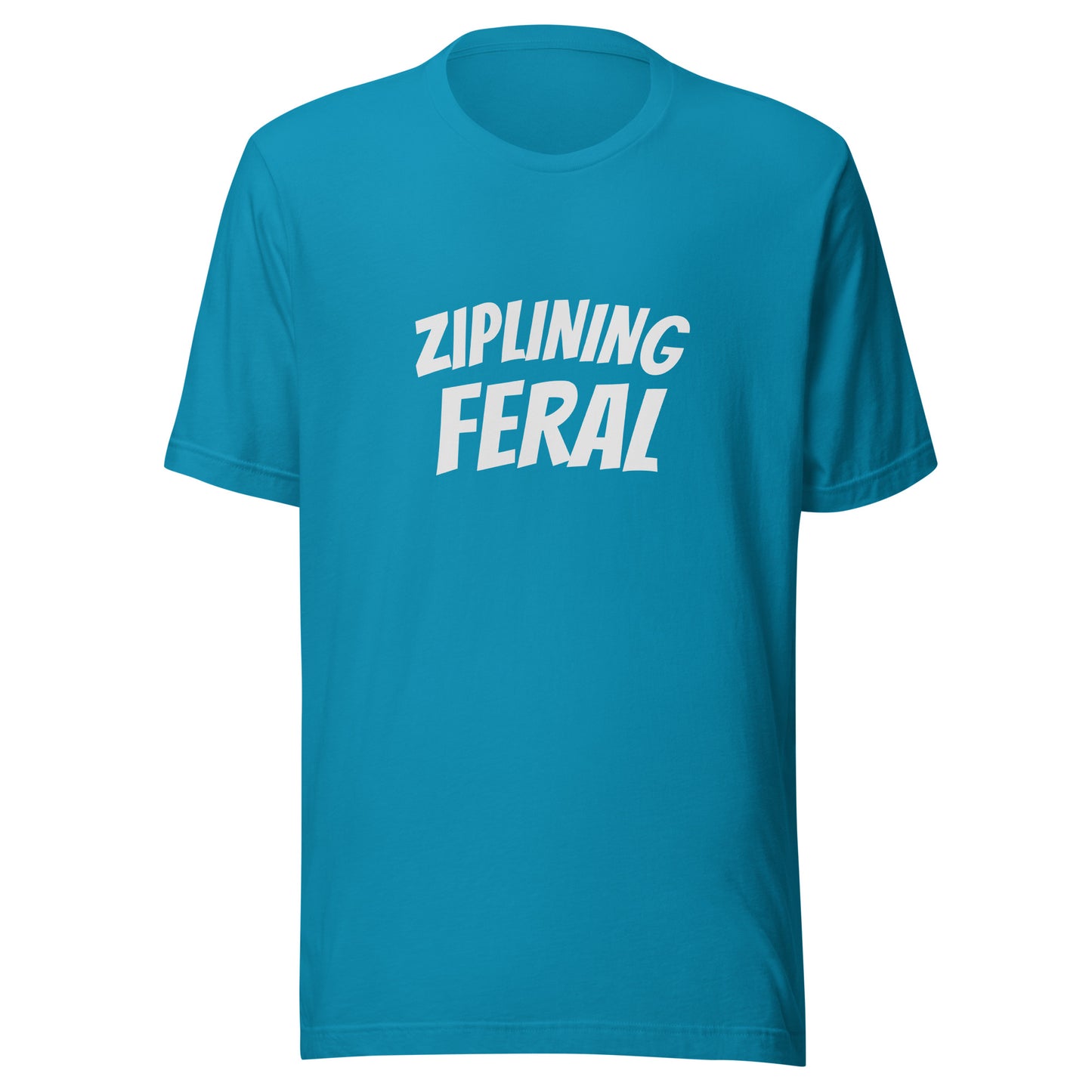 Ziplining Feral™ Unisex T-Shirt