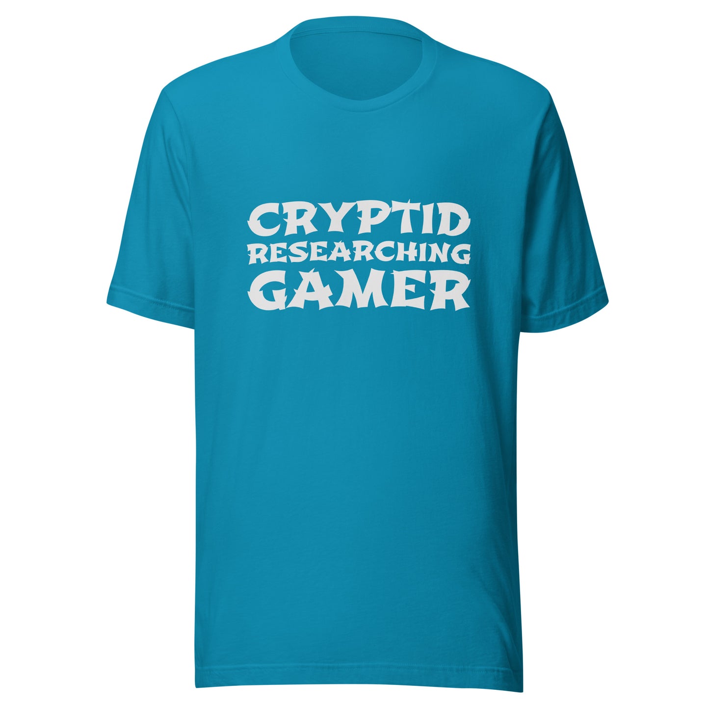 Cryptid Researching Gamer™ Unisex Gaming T-Shirt