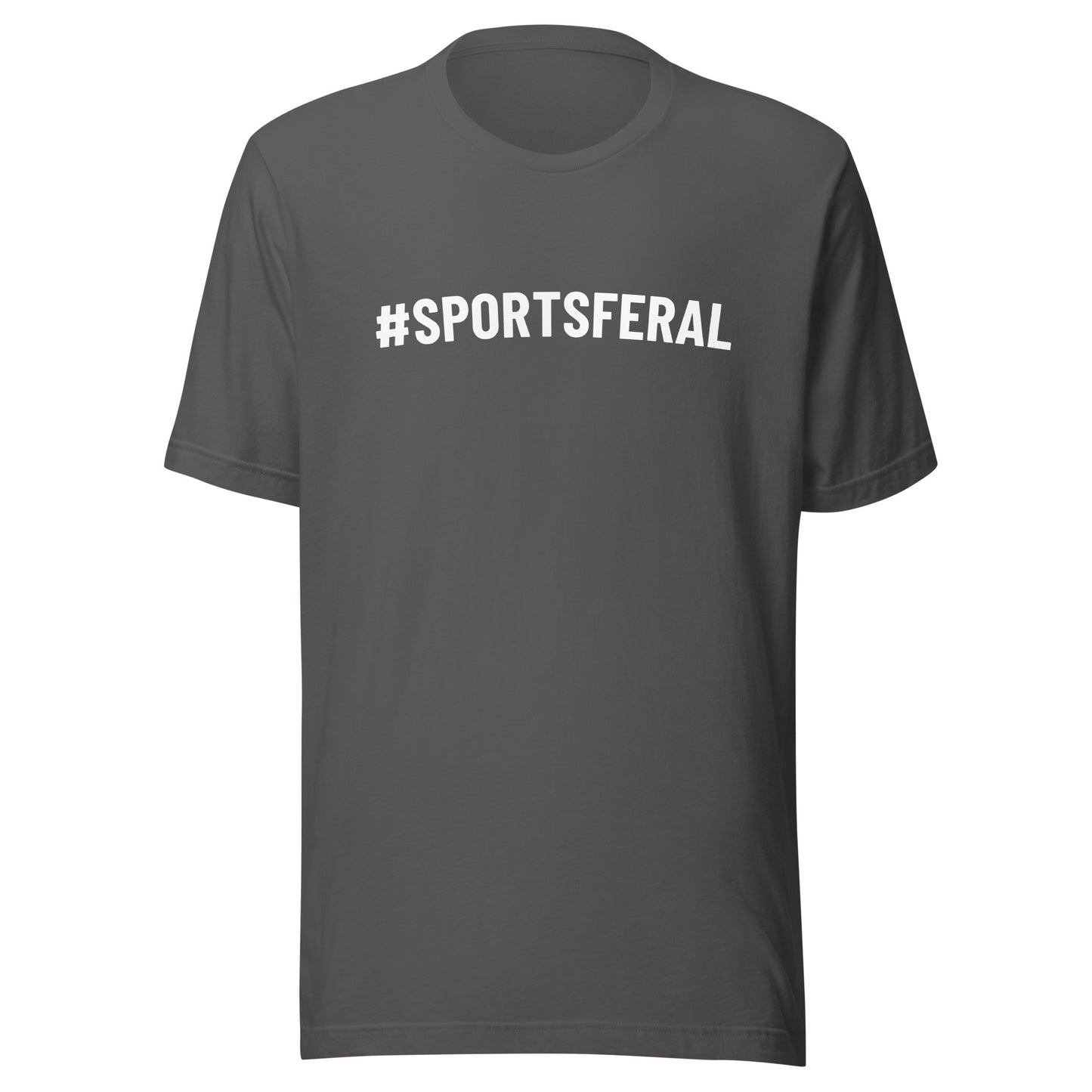 #SPORTSFERAL™ Hashtag Sports Feral Unisex Athletic T-Shirt